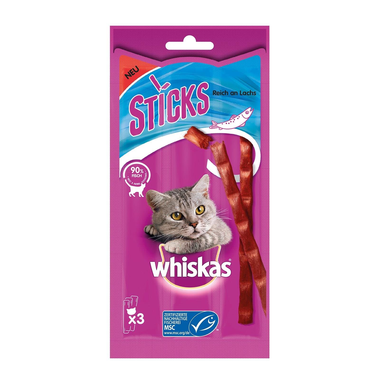 Whiskas Katzensnack Lachs