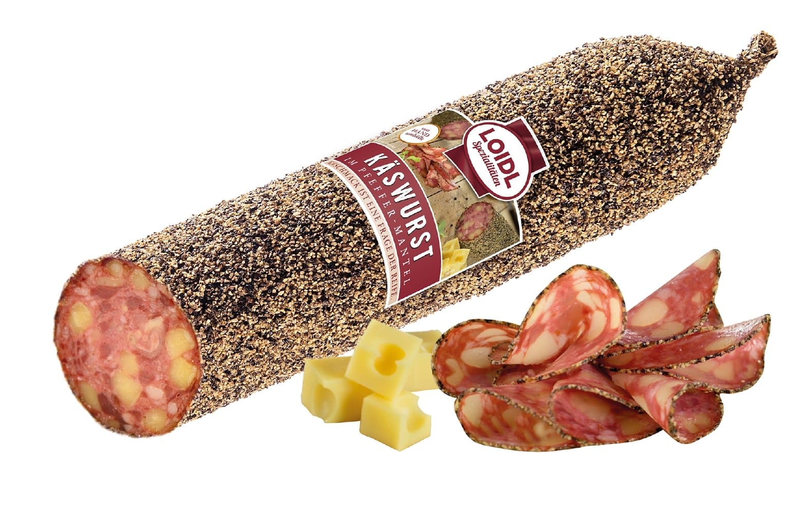 Kaesewurst Pfeffer