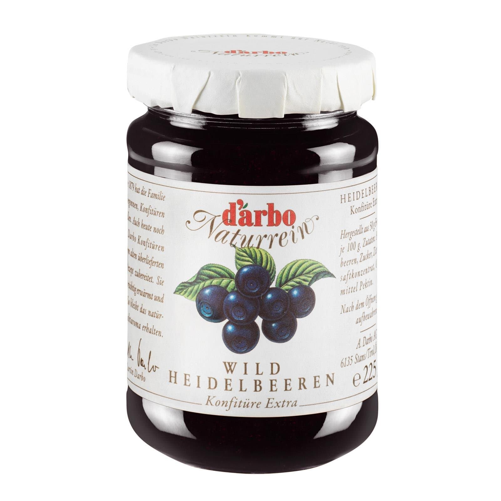 Darbo Konfituere Wildheidelbeer