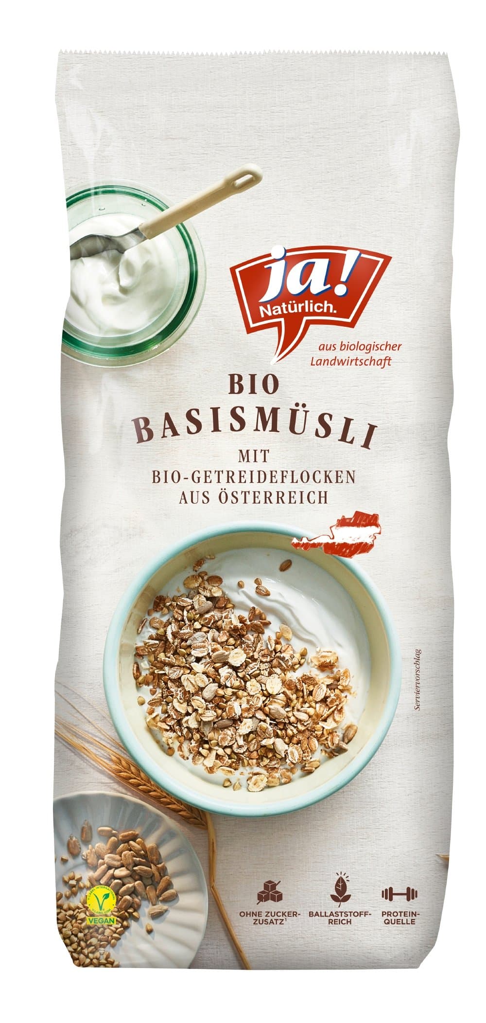 Ja! Natürlich Muesli Basismuesli Bio