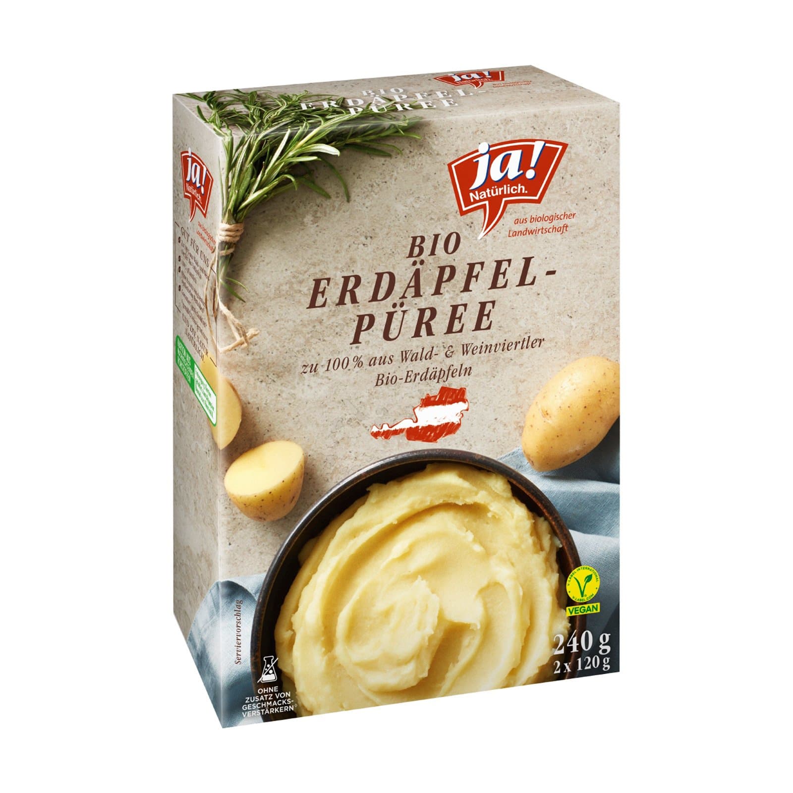 Ja! Natürlich Erdaepfelpueree Bio