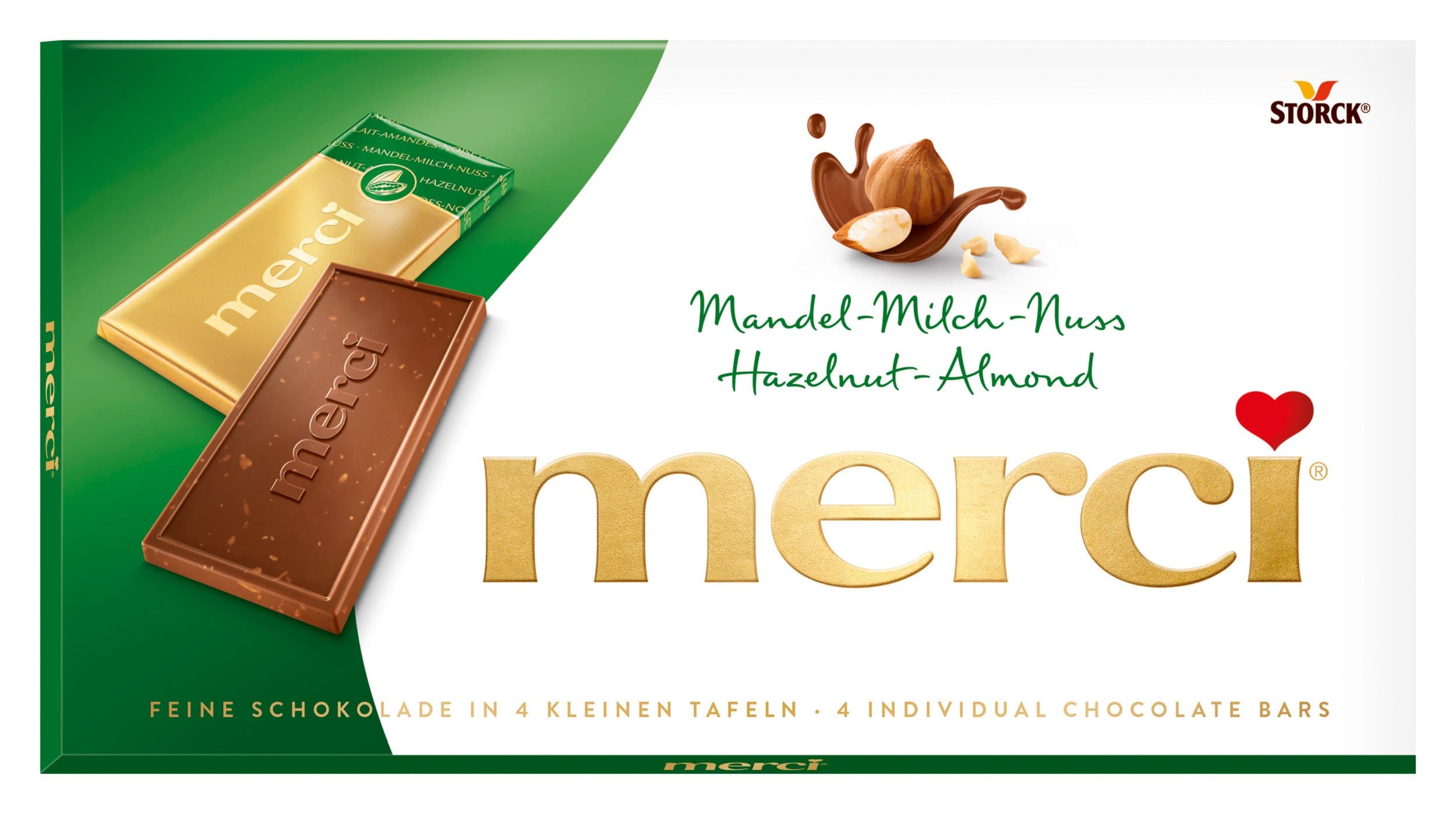Merci Tafelschokolade Mandel Milch Nuss