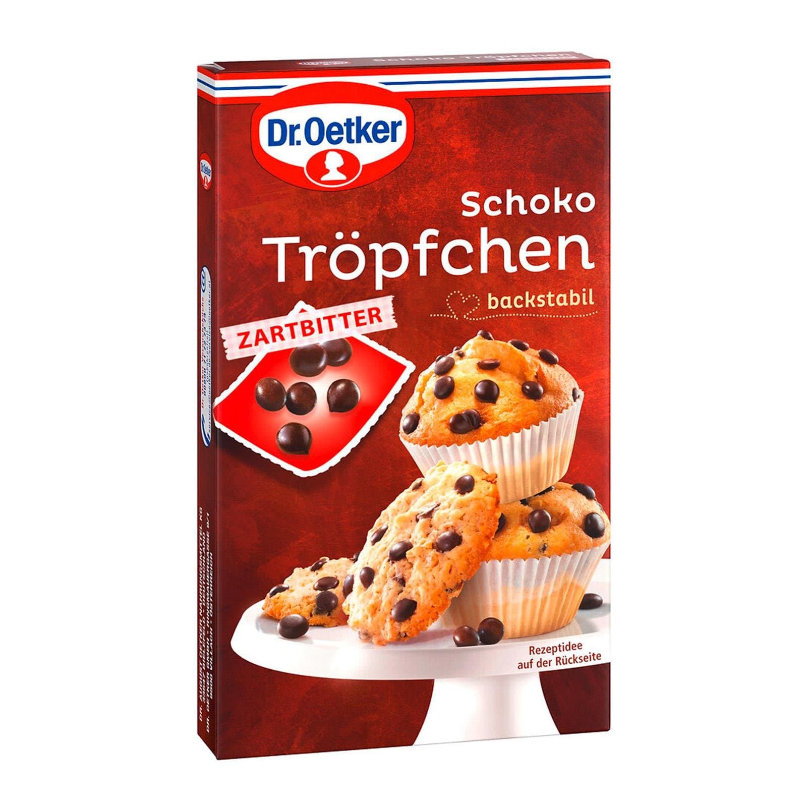 Dr. Oetker Schokotroepfchen Zartbitter