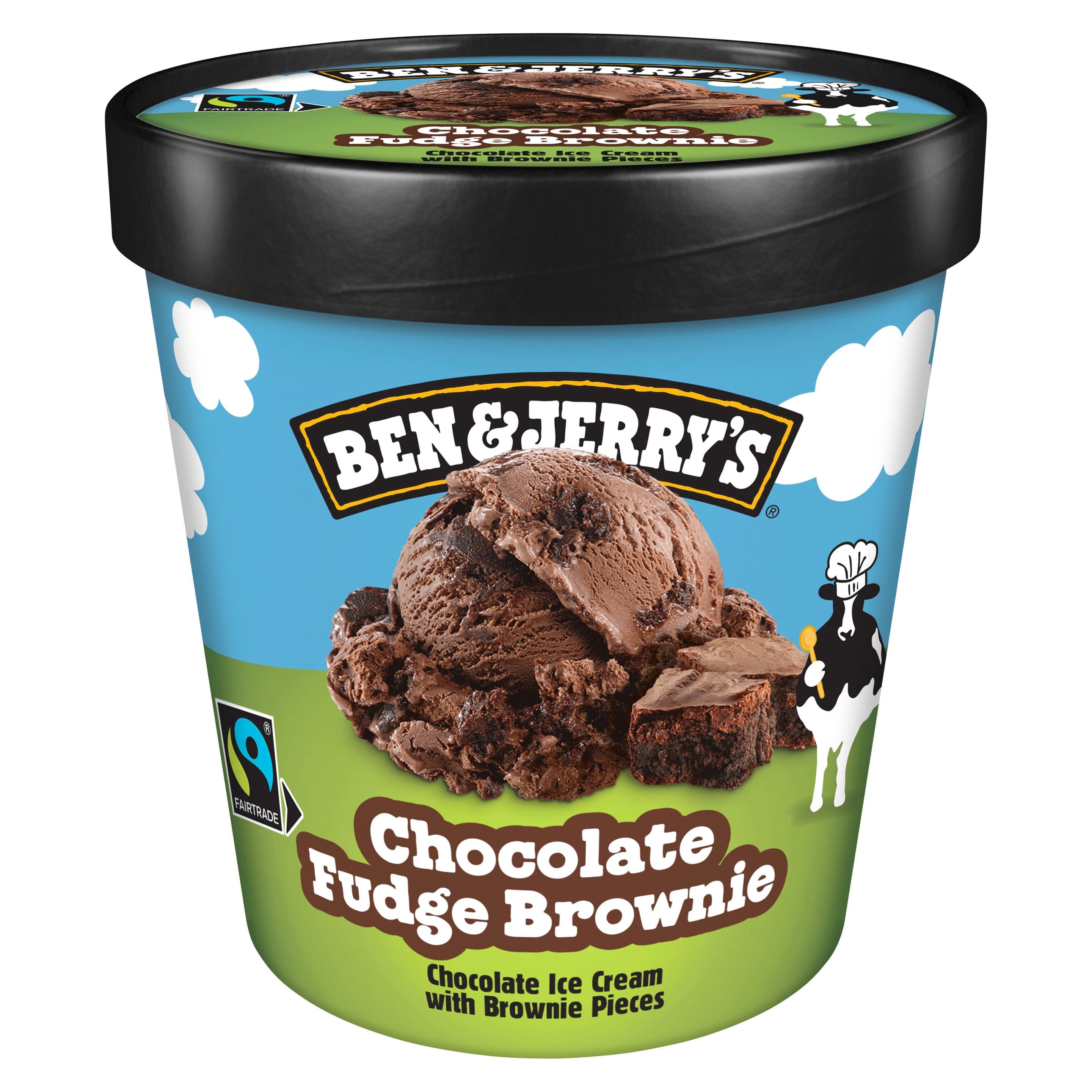 Ben & Jerry's Eiscreme Schoko Fudge Brownie