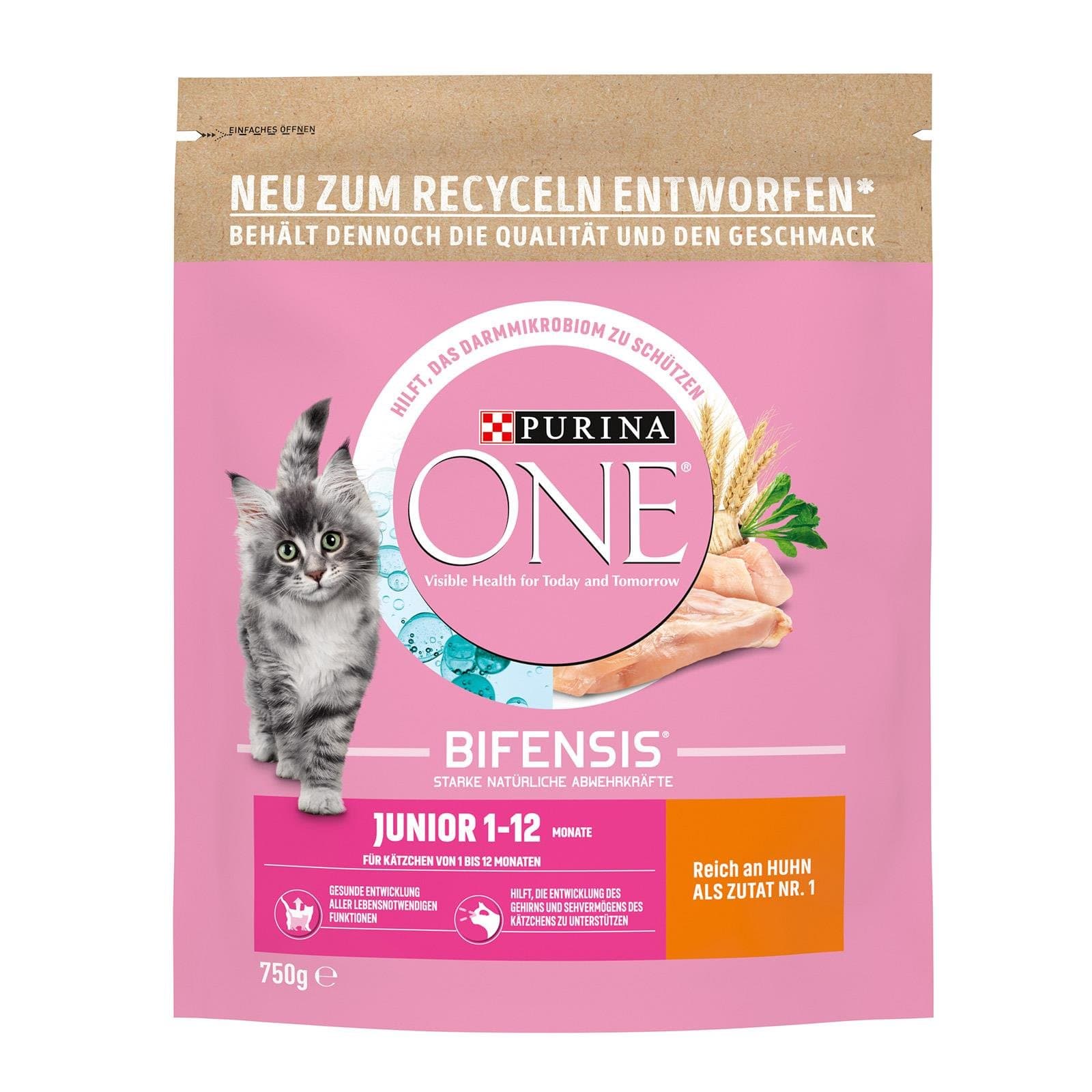 Purina One Katzenfuttertrocken Huhn Junior