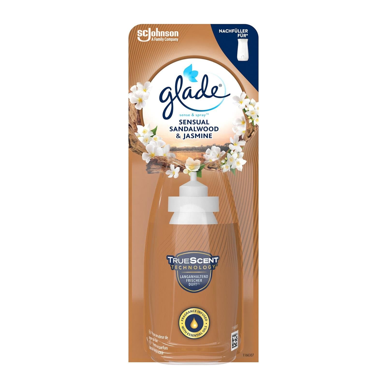 Glade Lufterfrischernachfueller Sensual Sandalwood Jasmine