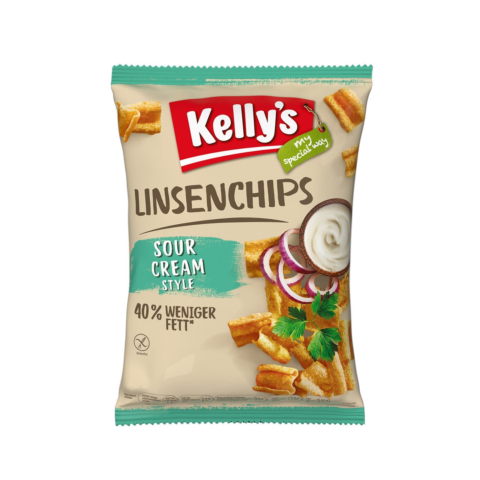 Kelly's Linsenchips Sour Cream