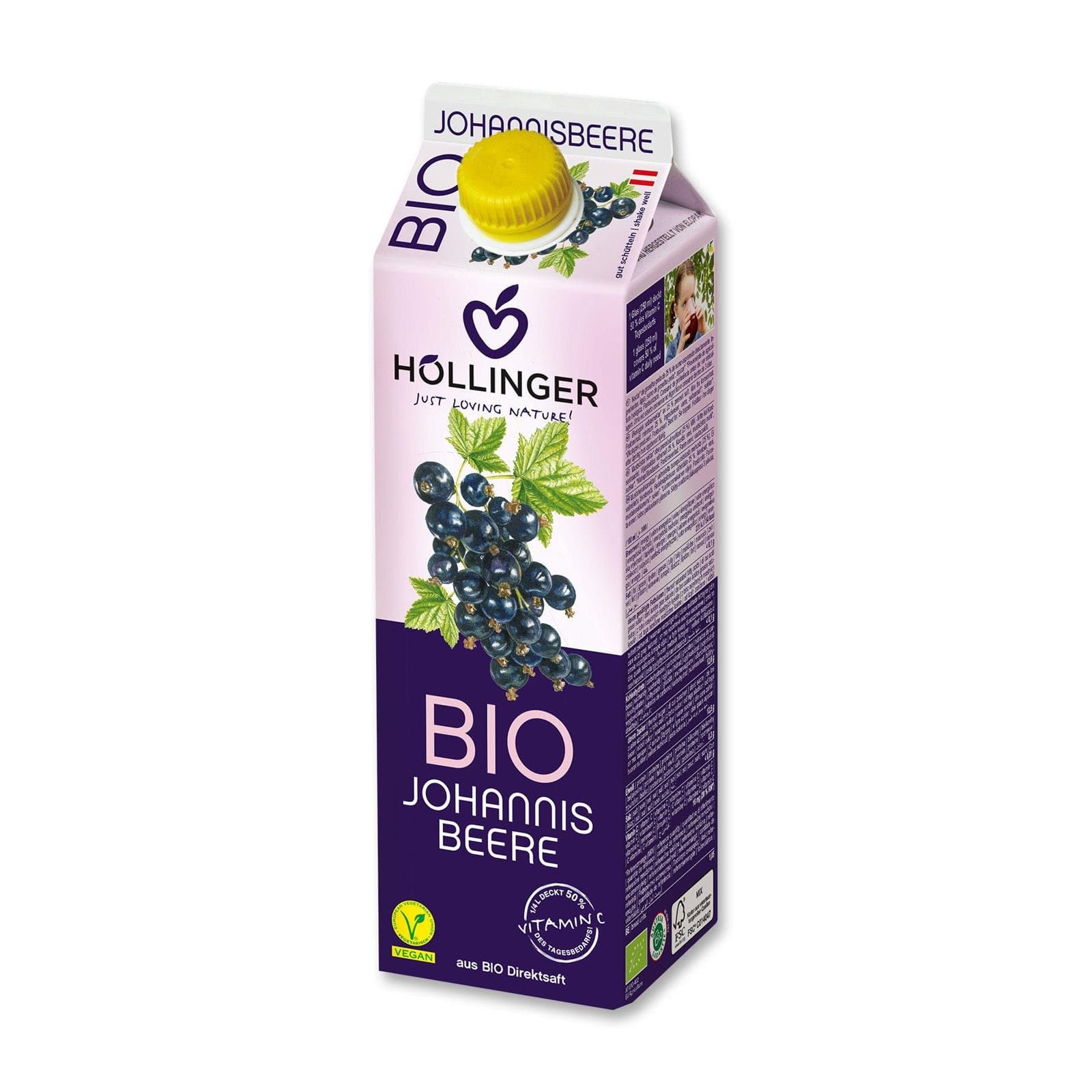 Höllinger Johannisbeersaft Bio