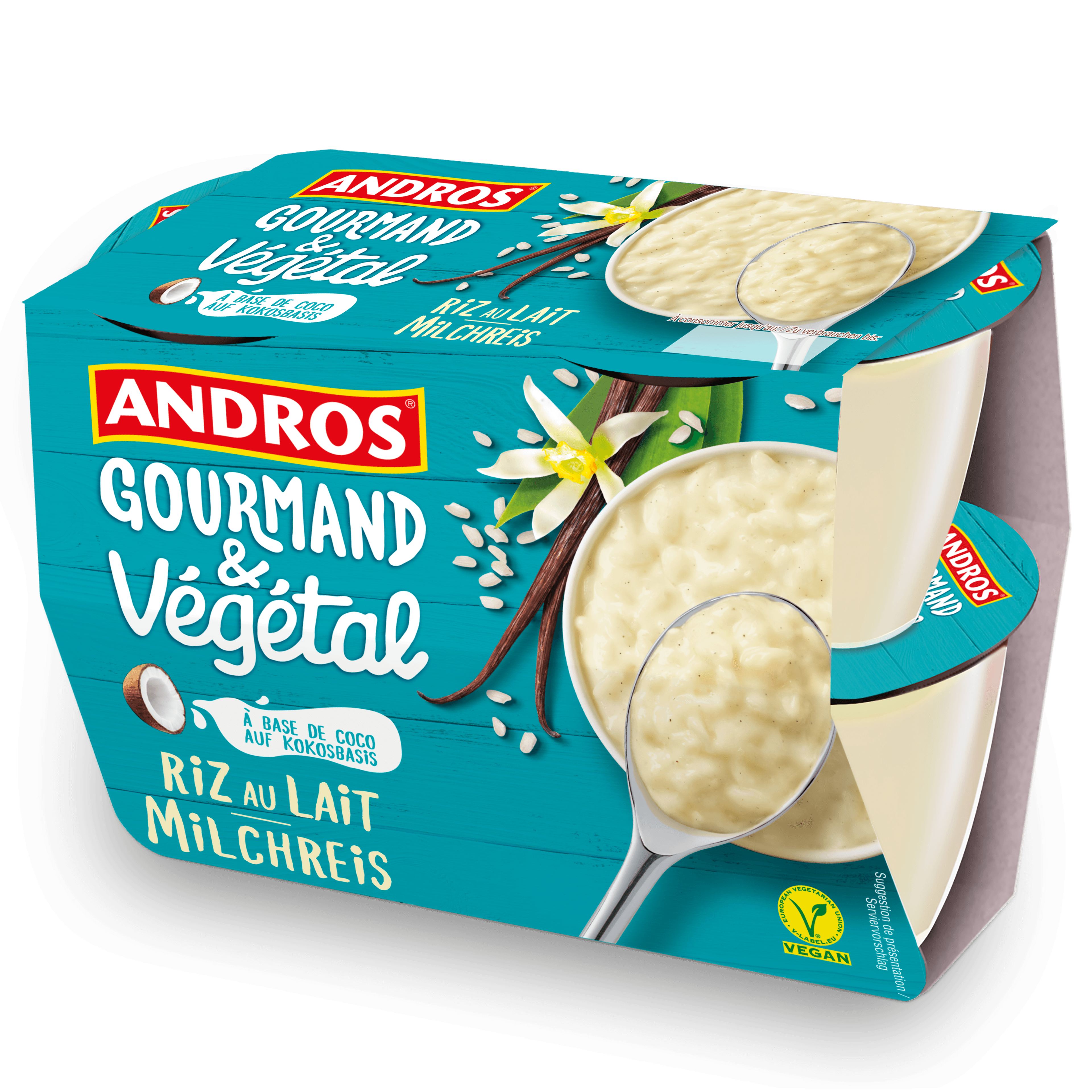 Andros Kokosjoghurt Vanille