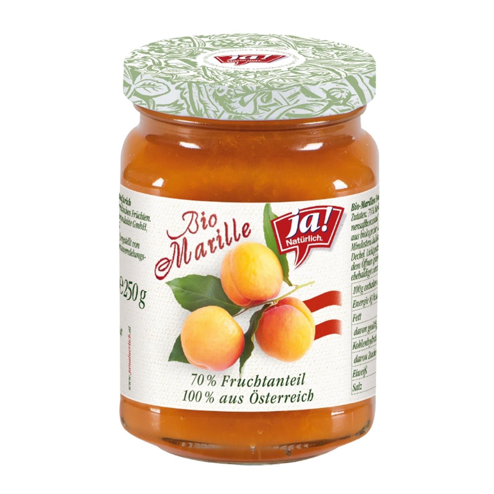Ja! Natürlich Fruchtaufstrich Marille Bio