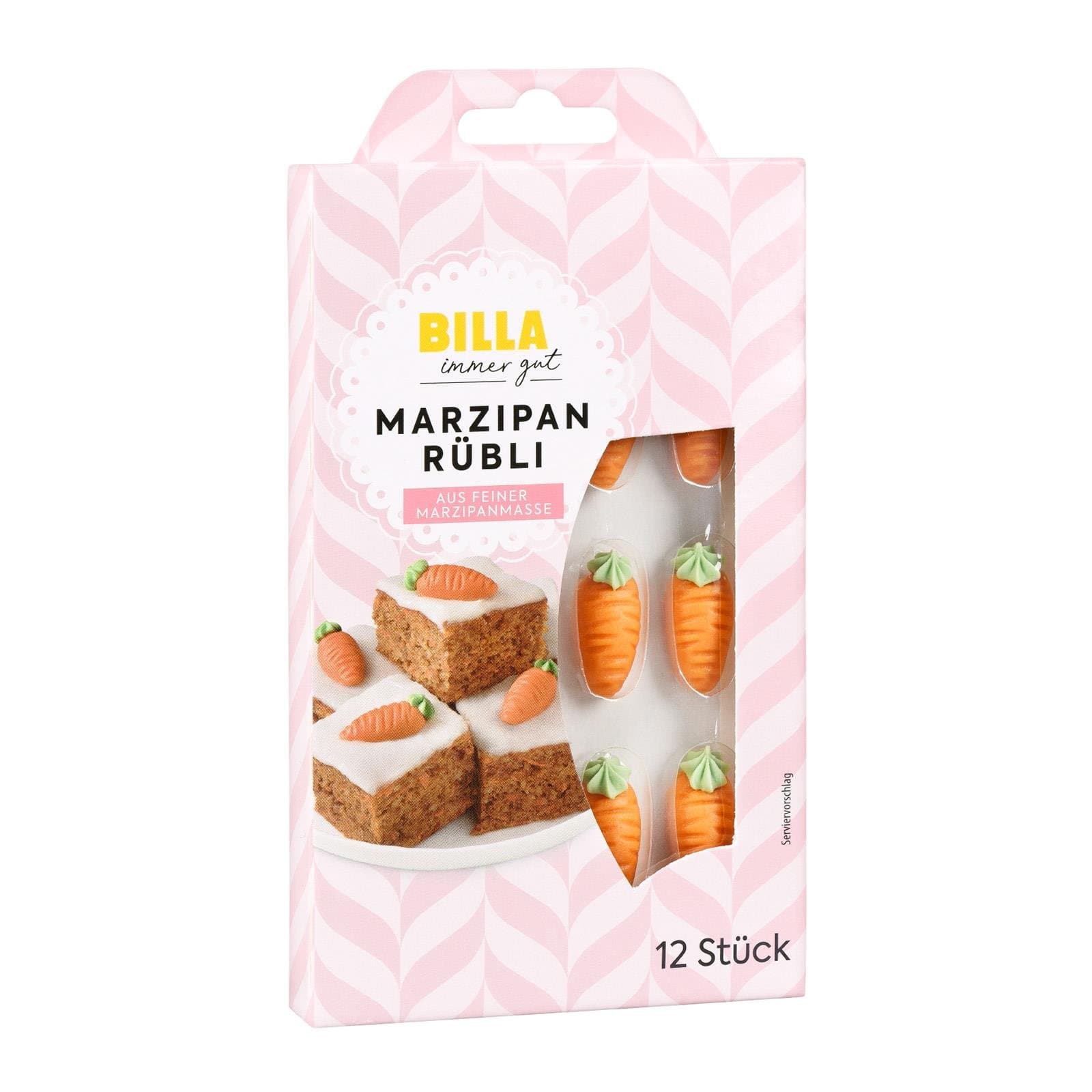 BILLA Marzipanruebli Zuckerdekoration