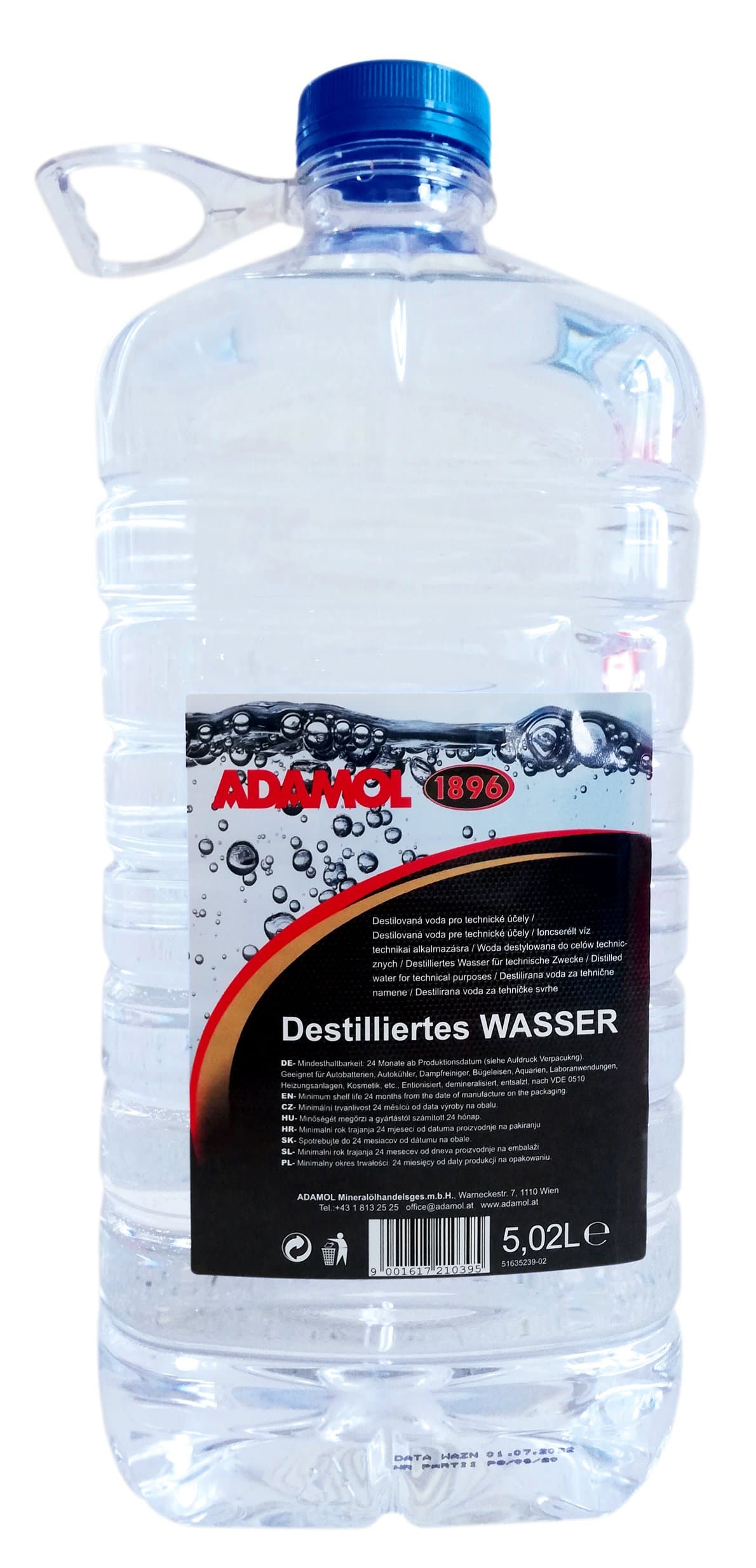 Adamol Destillierteswasser
