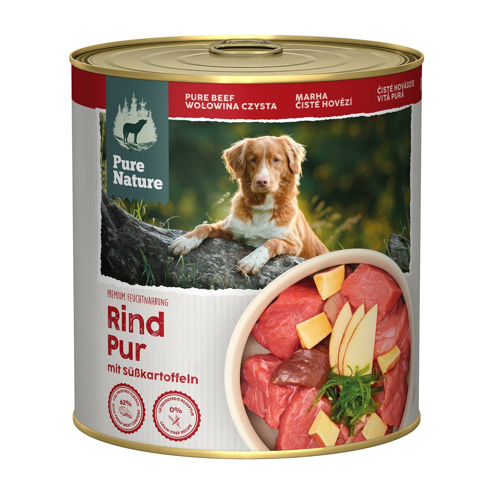 Pure Nature Hundefutternass Rind