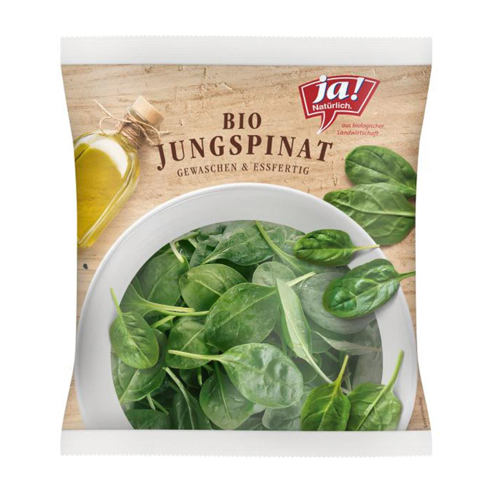 Ja! Natürlich Blattspinat Bio Jung
