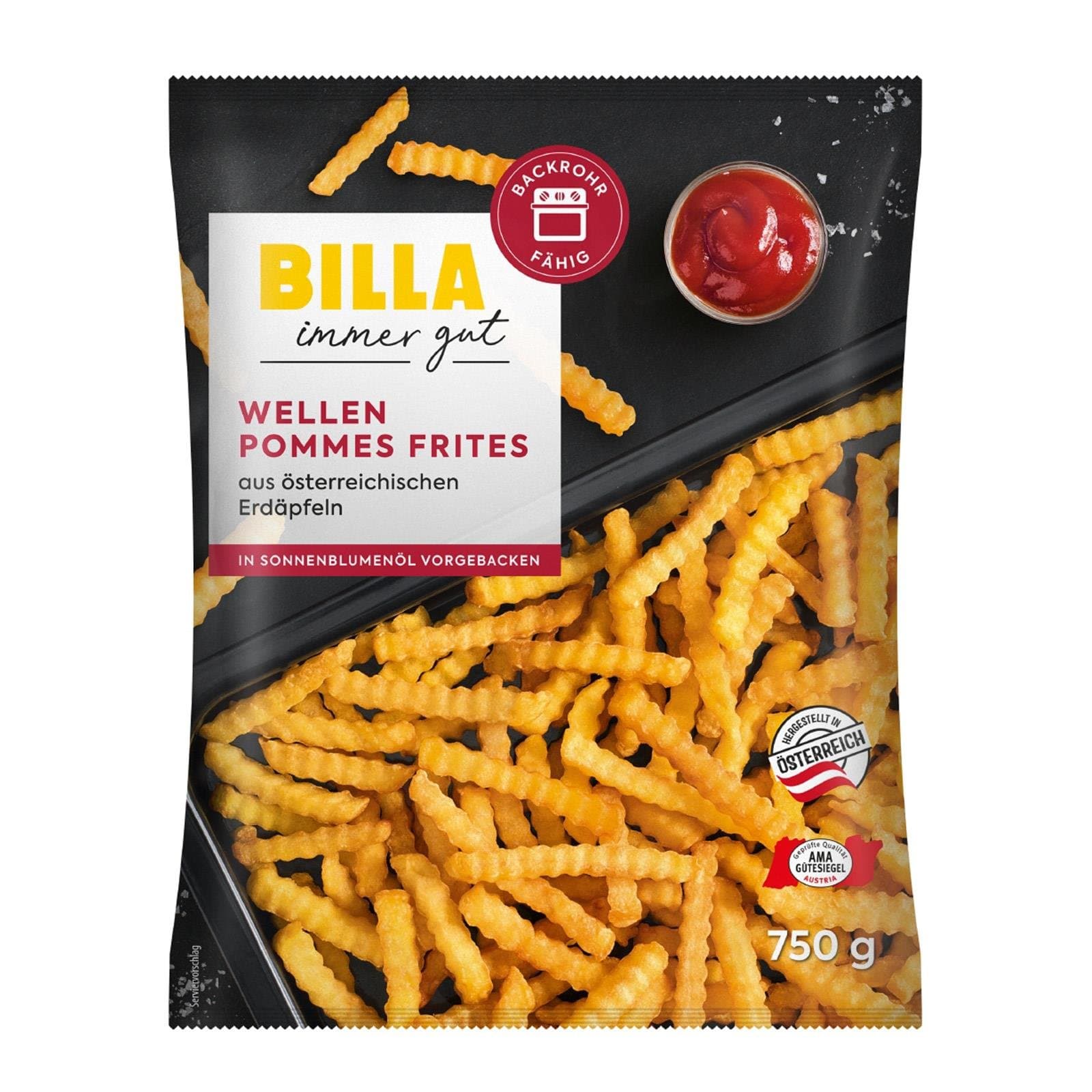 BILLA Pommes Welle