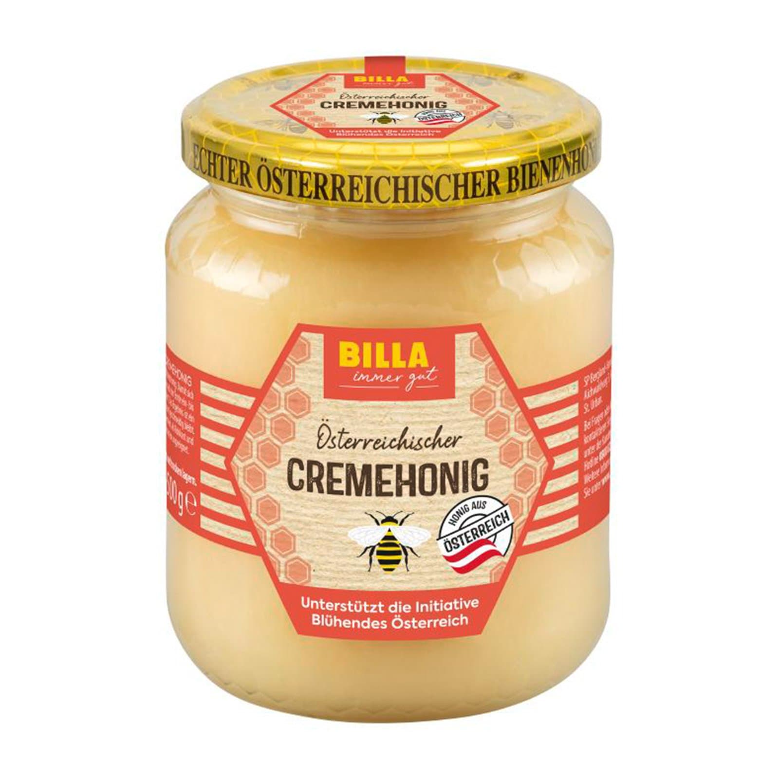 BILLA Honig Creme Bio