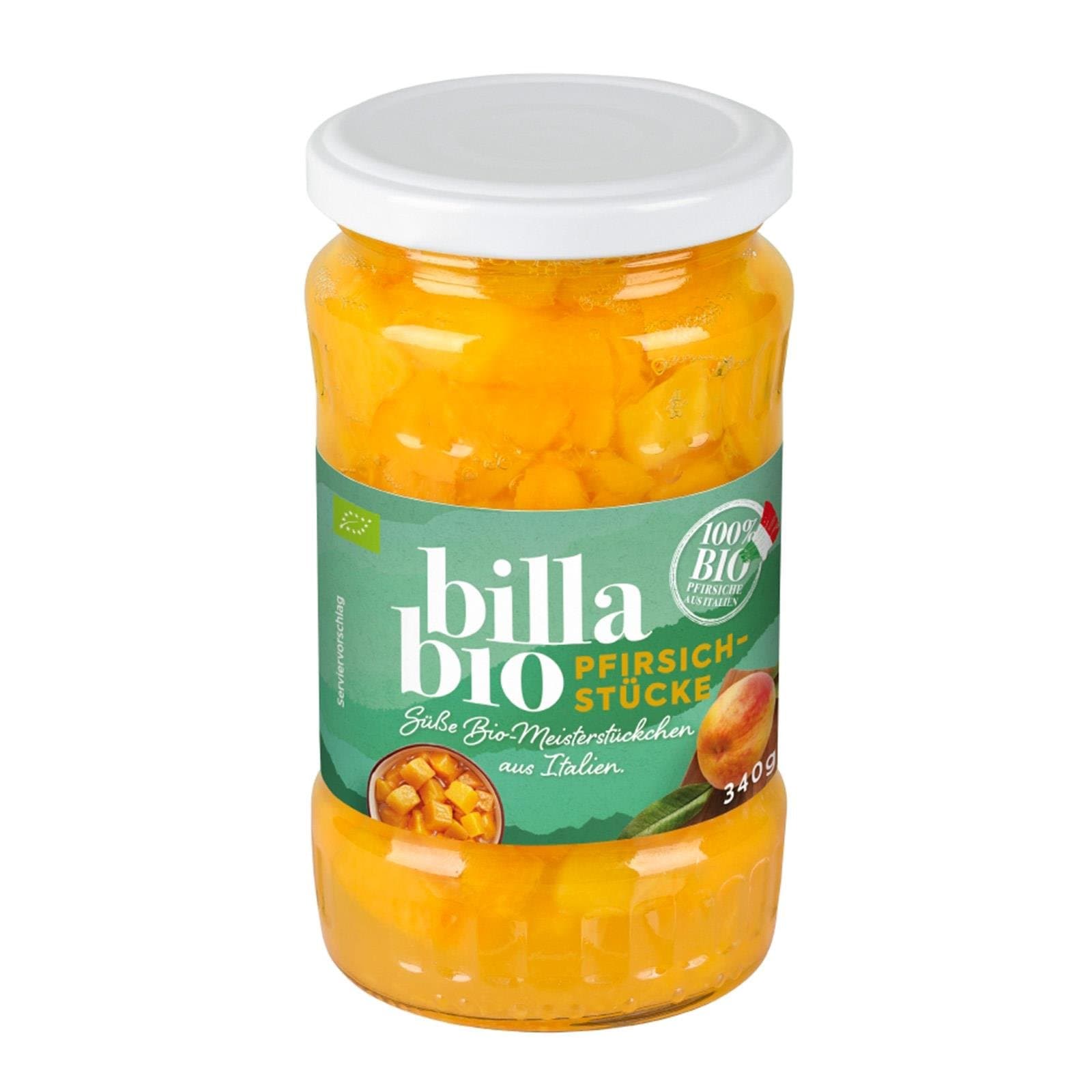 BILLA Pfirsich Stuecke Bio