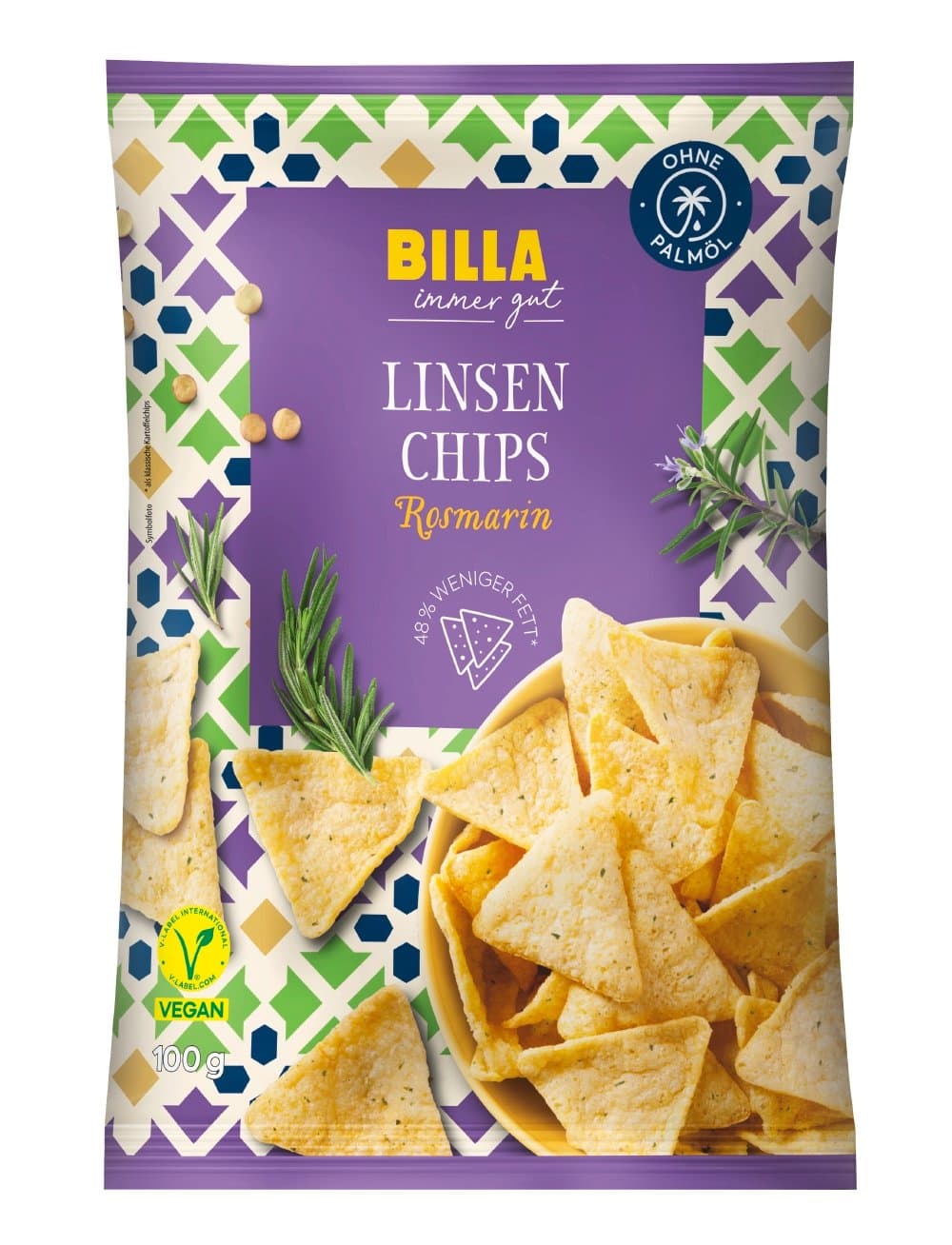 BILLA Linsenchips Rosmarin