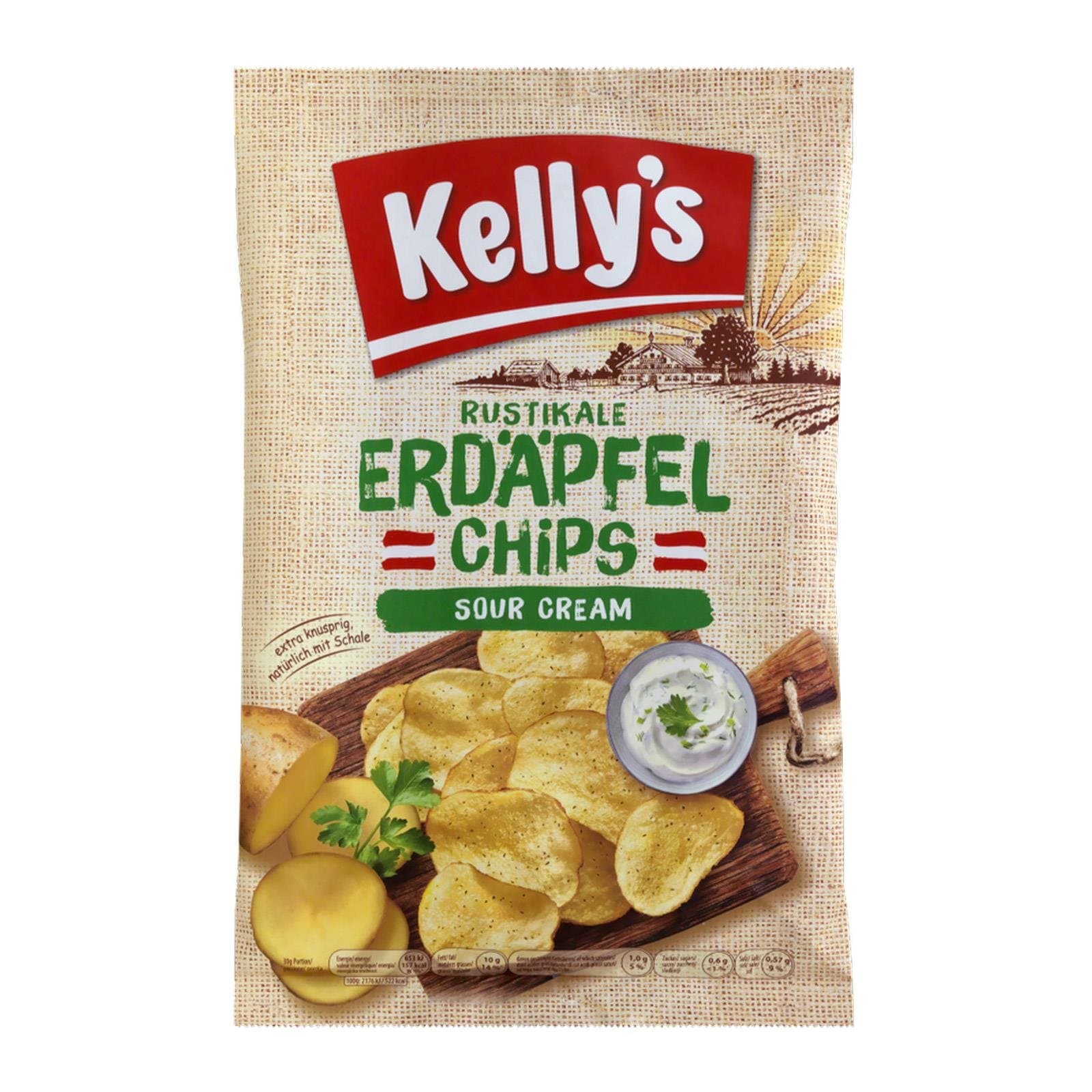 Kartoffelchips Cream Sour
