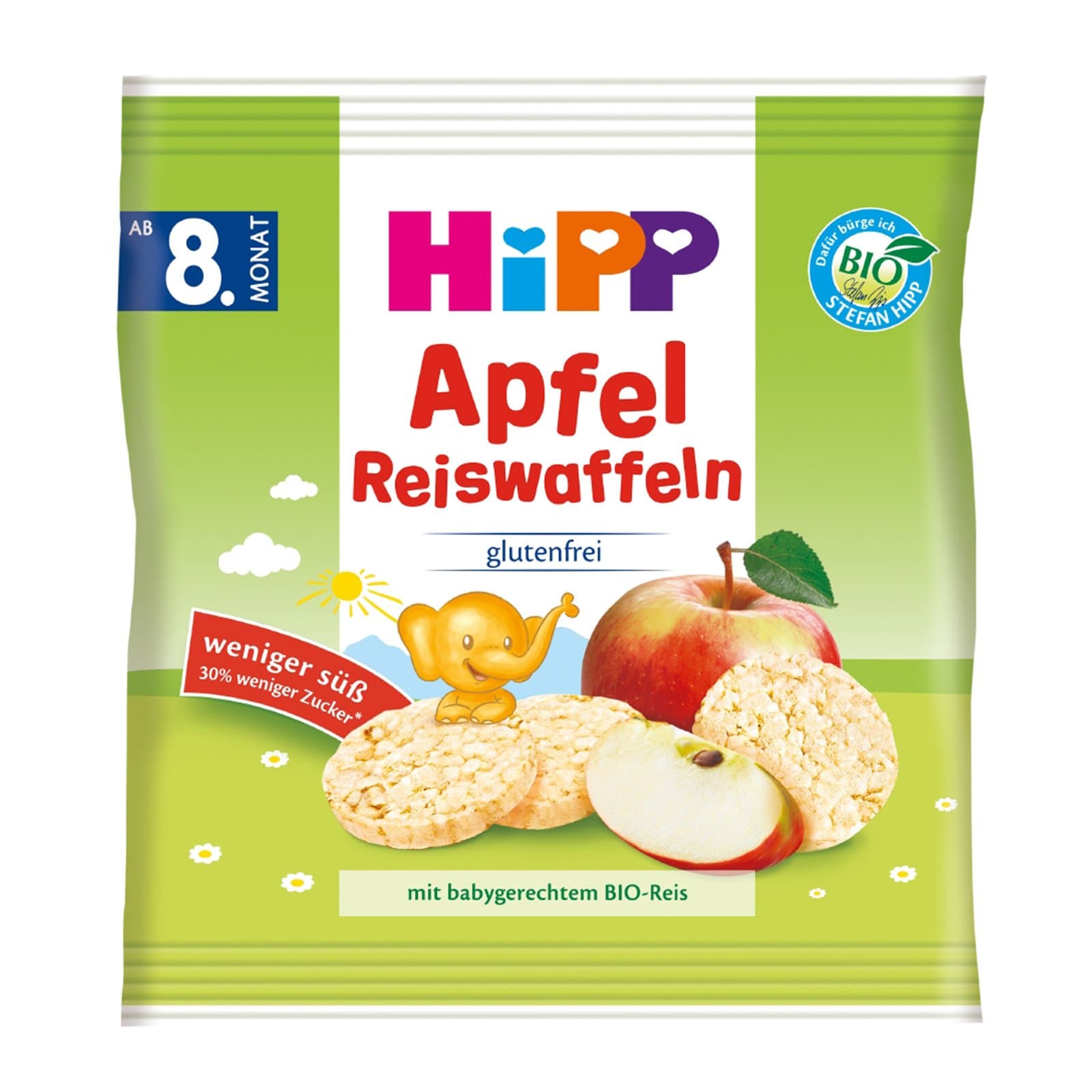 Hipp Reiswaffel Apfel Bio