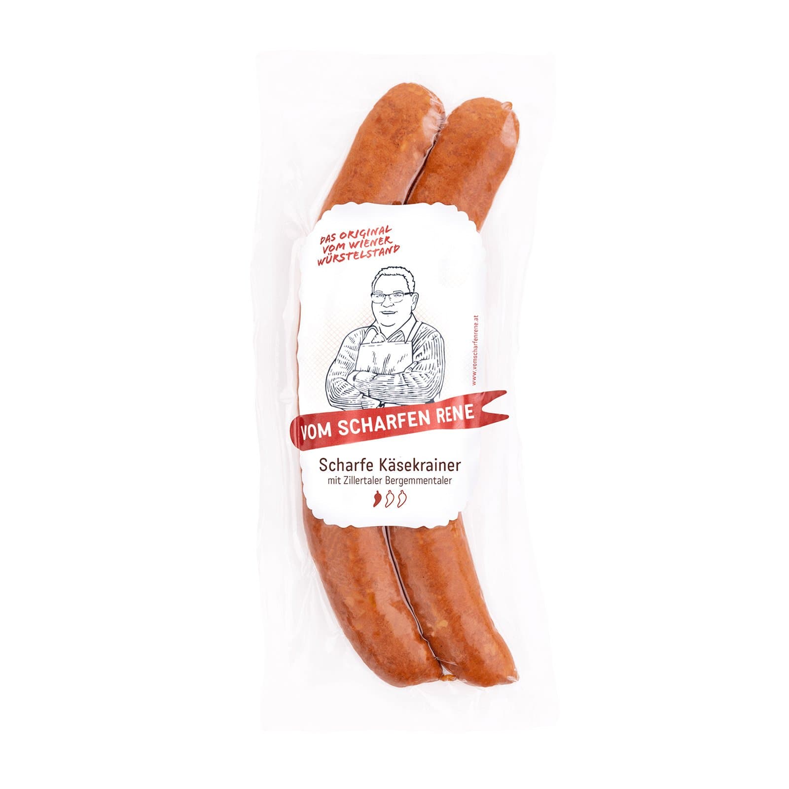 Vom Scharfen Rene Kaesekrainer Chili