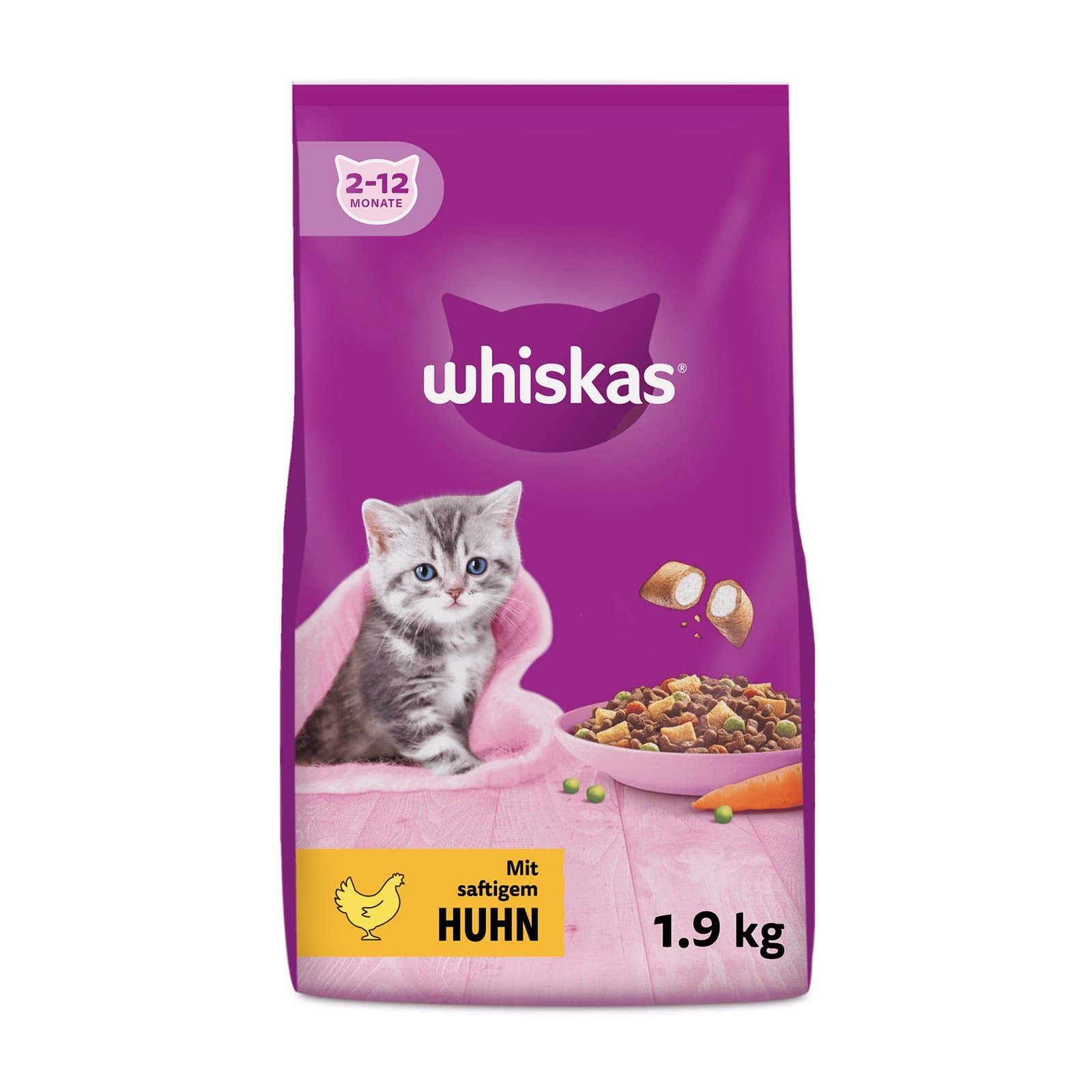 Whiskas Katzenfuttertrocken Huhn Junior
