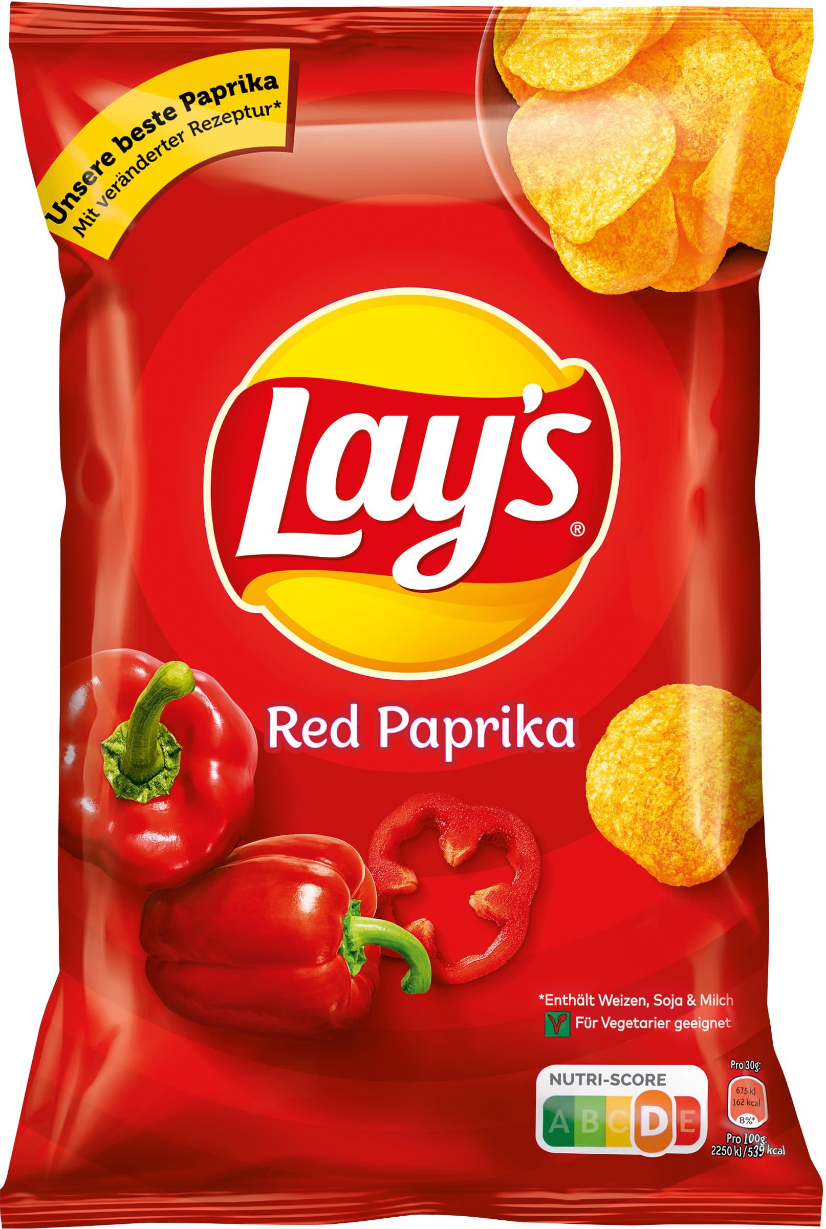 Lays Kartoffelchips Paprika