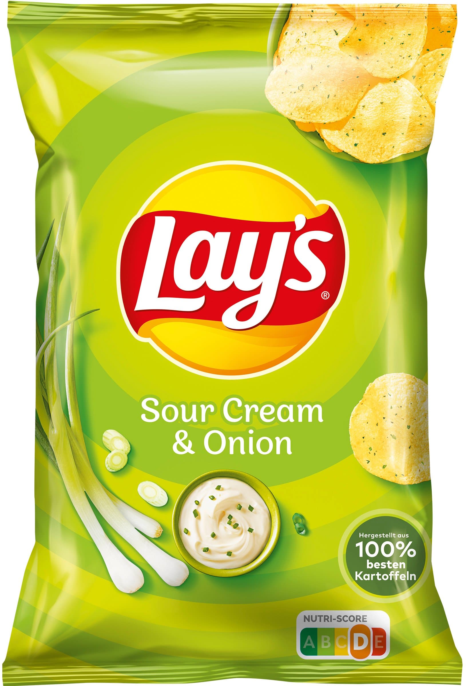 Lays Kartoffelchips Sour Cream Onion