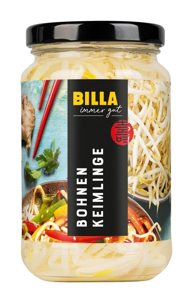 BILLA Bohnenkeimlinge