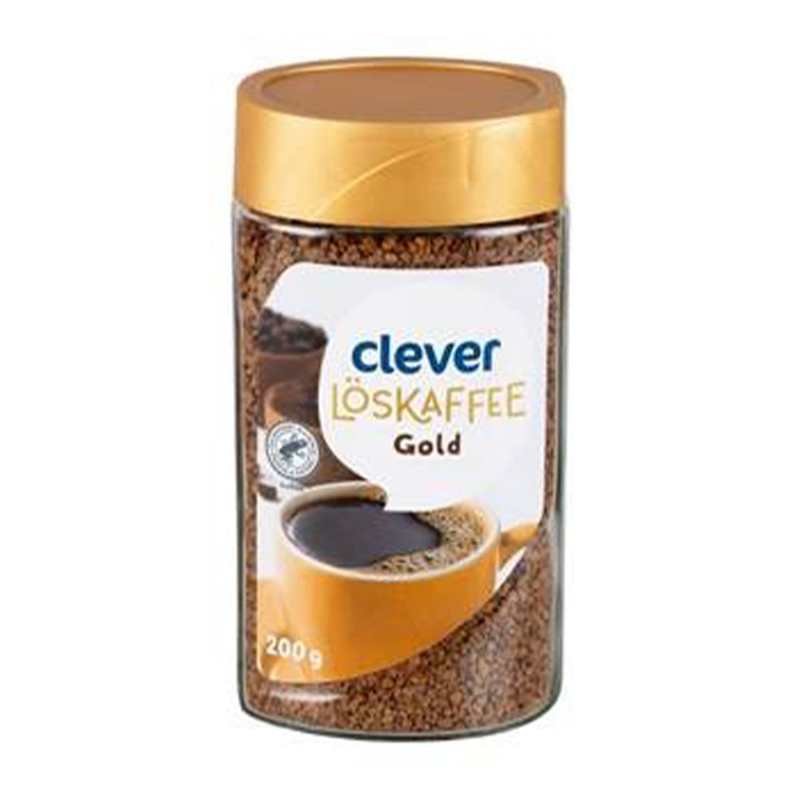 Clever Instantkaffee Gold