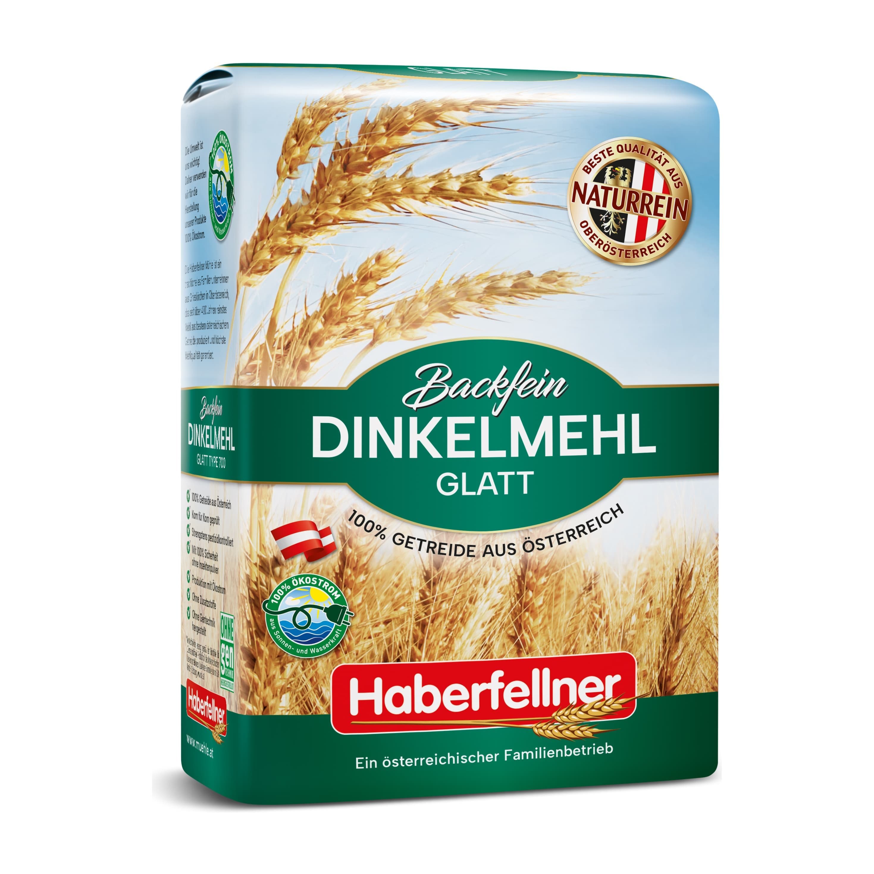 Haberfellner Backfein Dinkelmehl Glatt