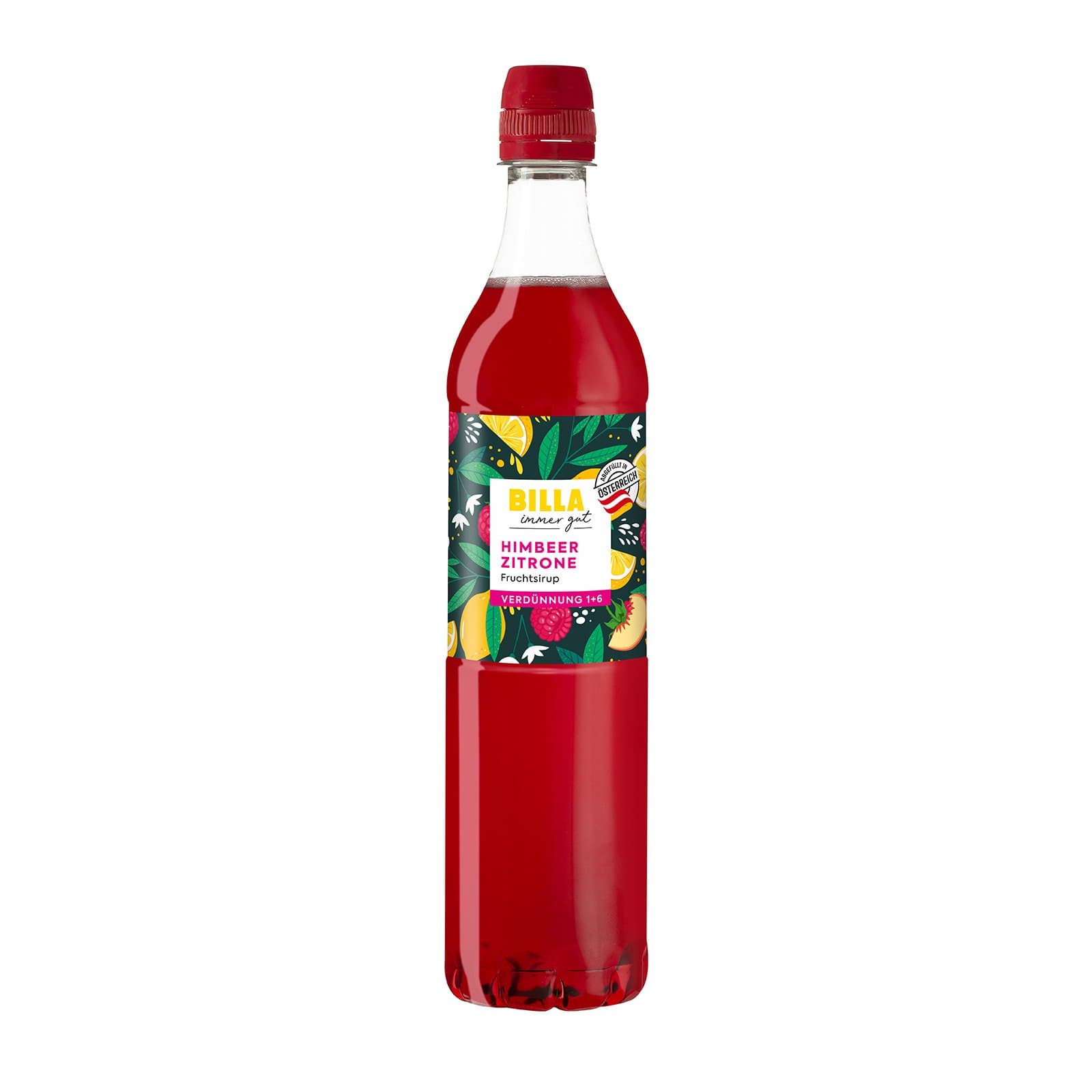 BILLA Sirup Himbeer Zitrone