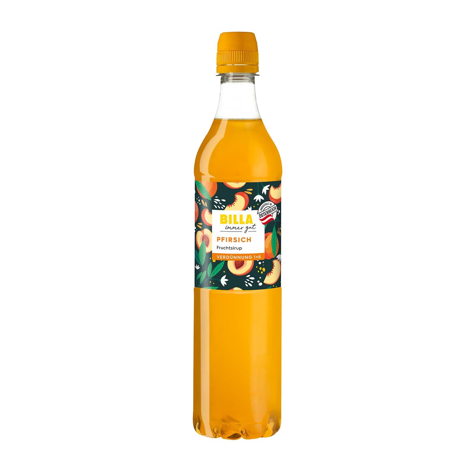 BILLA Sirup Pfirsich