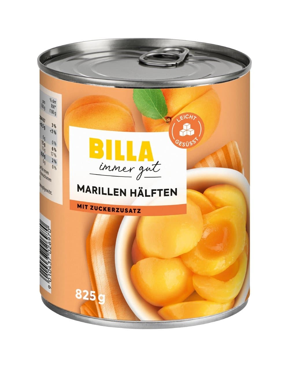 BILLA Marille Haelften