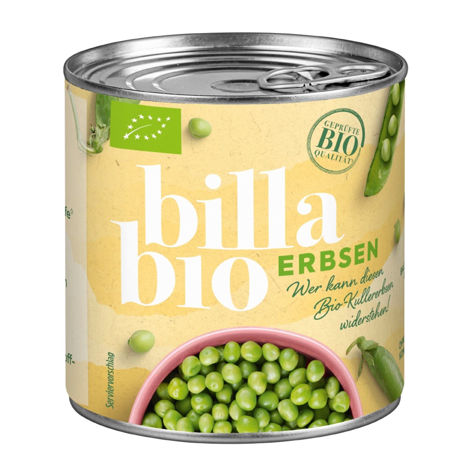 BILLA Erbsen Bio
