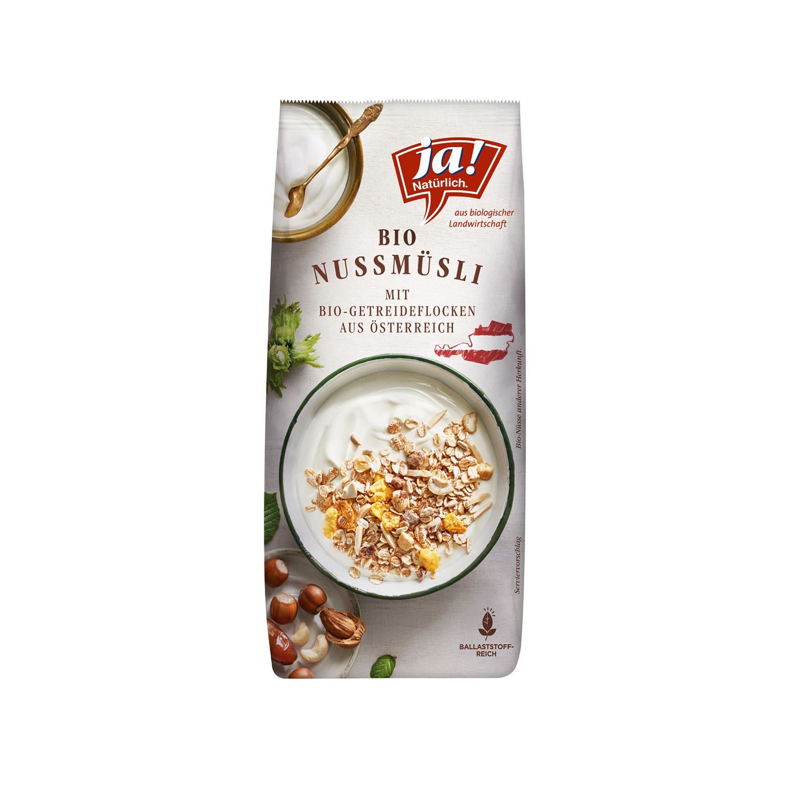 Ja! Natürlich Muesli Nuss Bio