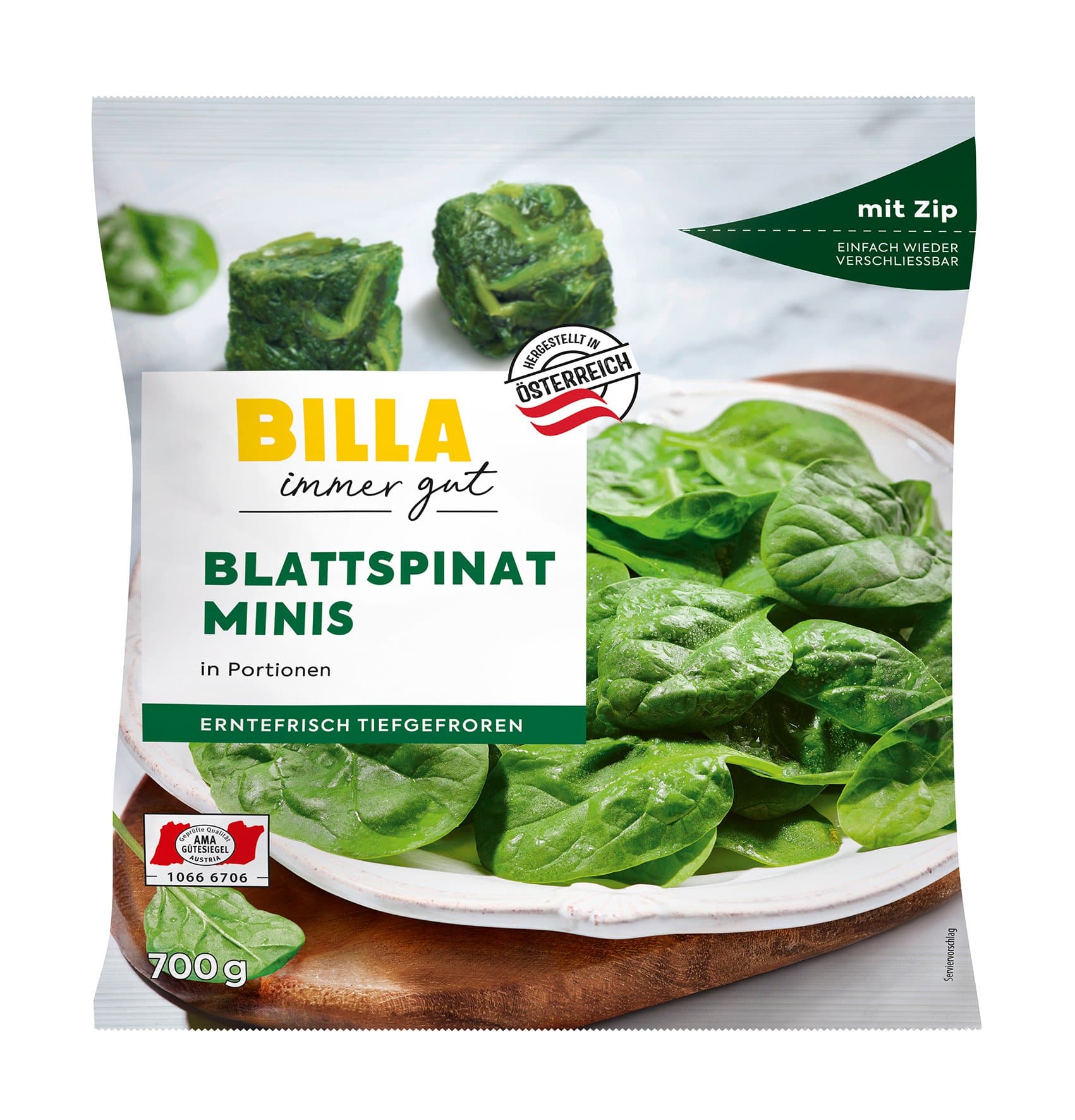 BILLA Spinat