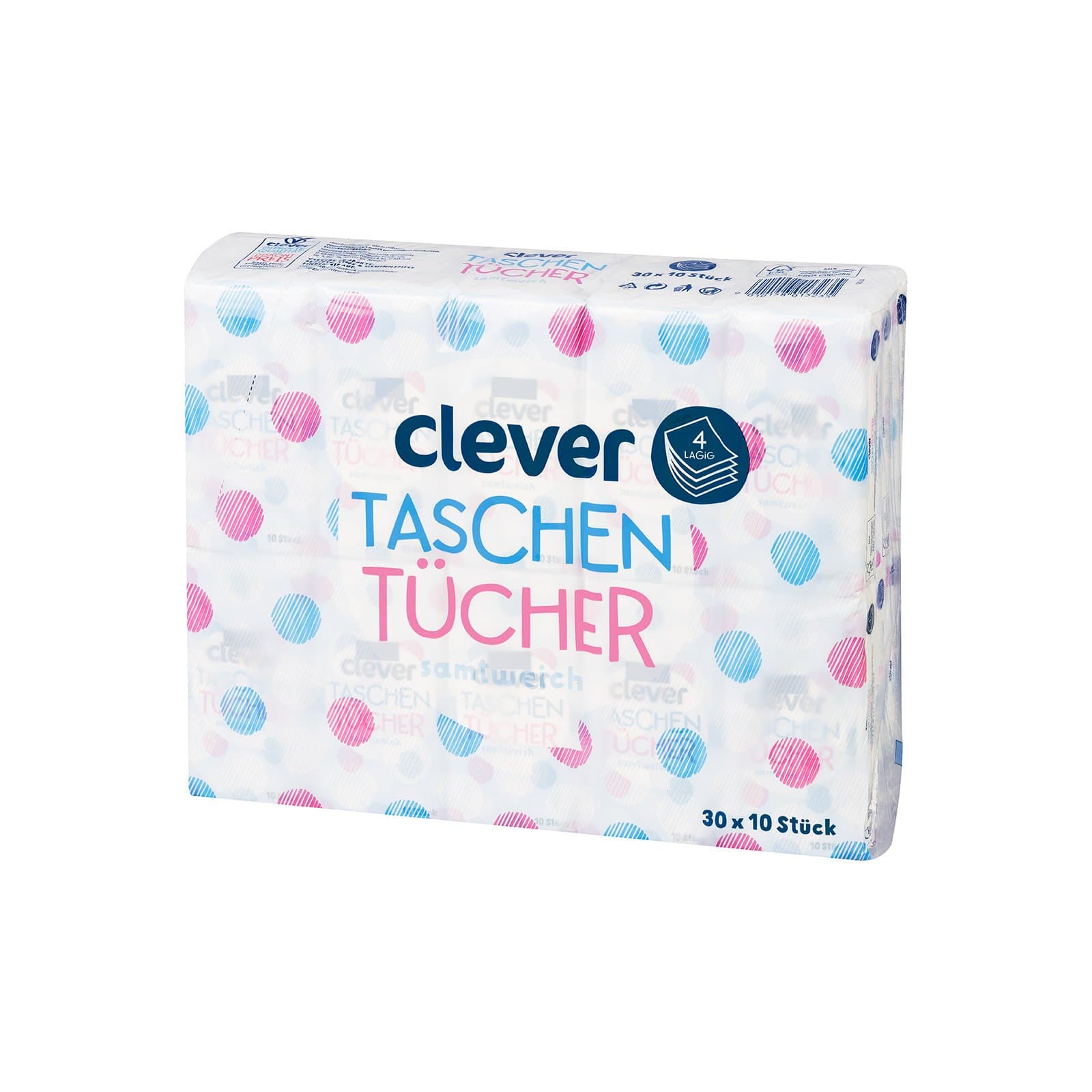 Clever Taschentuecher 4 Lagig
