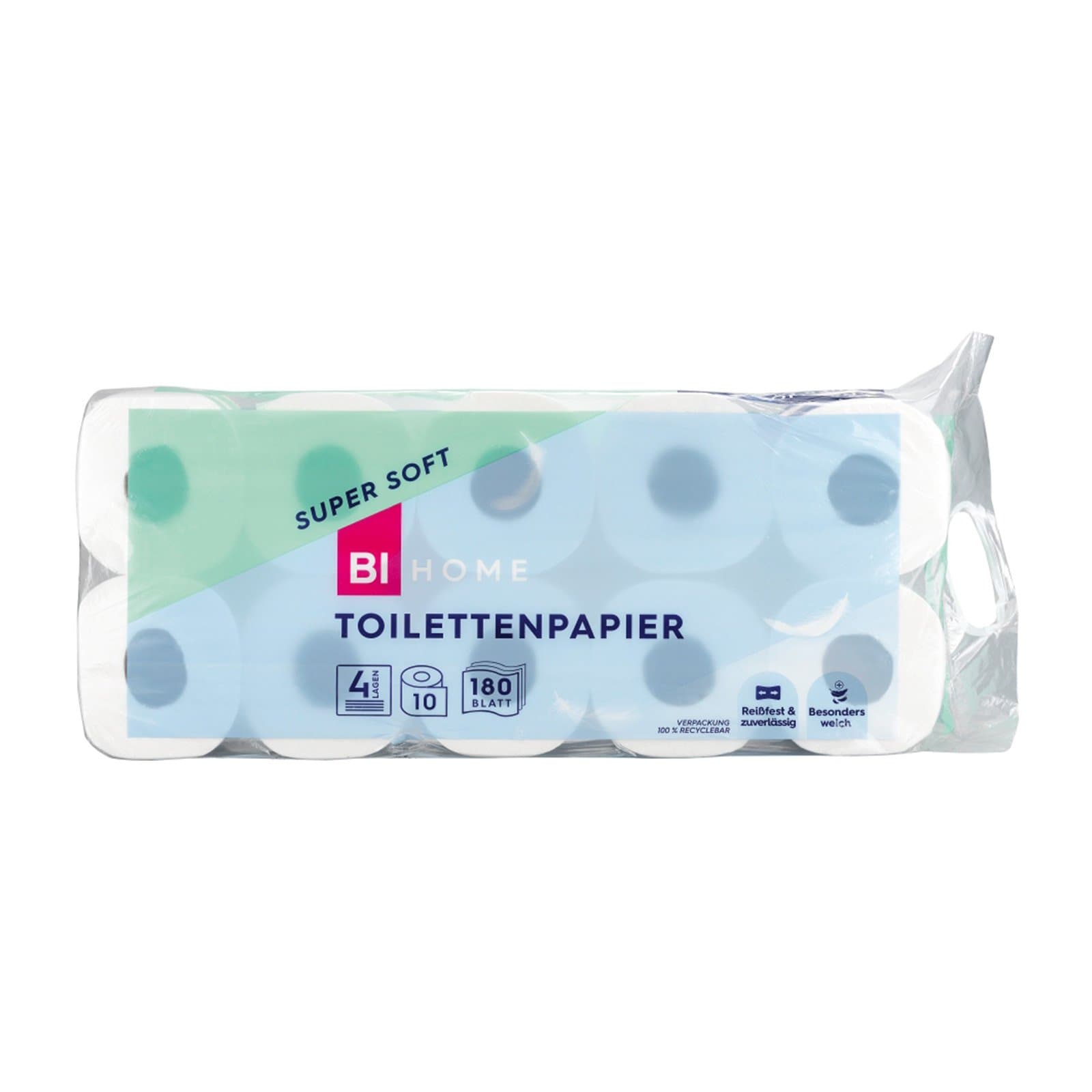 BI HOME Toilettenpapier 4 Lagig
