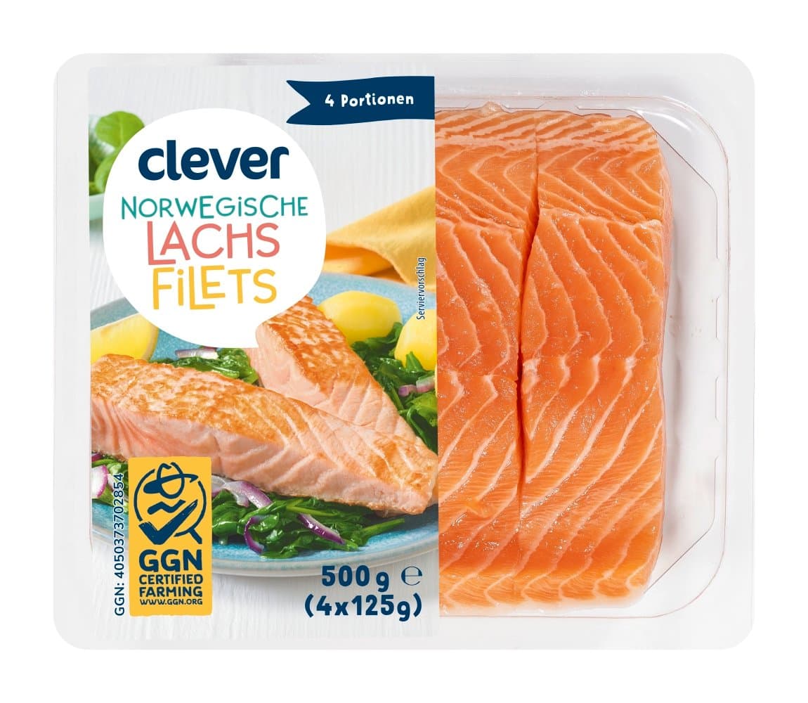Clever Lachsfilet