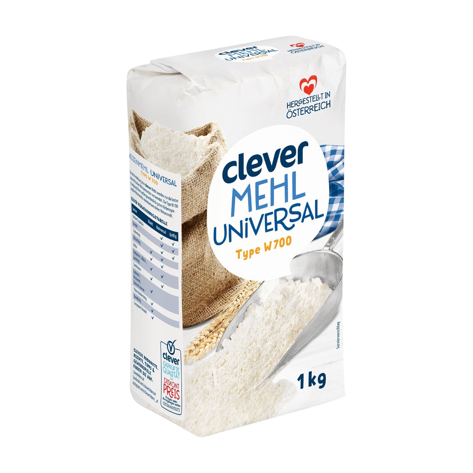 Clever Weizenmehl Universal