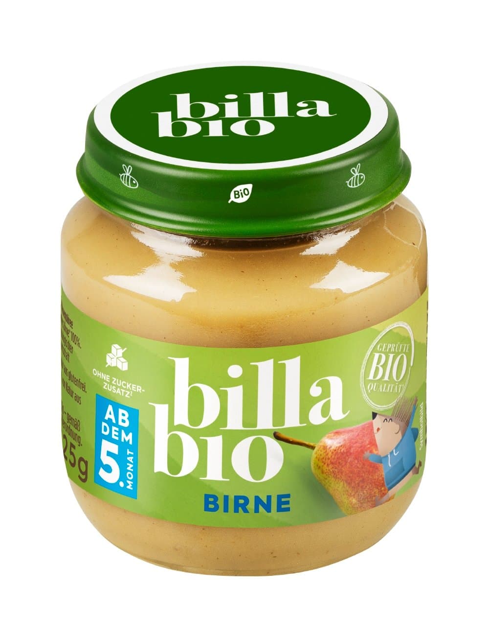 BILLA Glaeschen Birne Bio