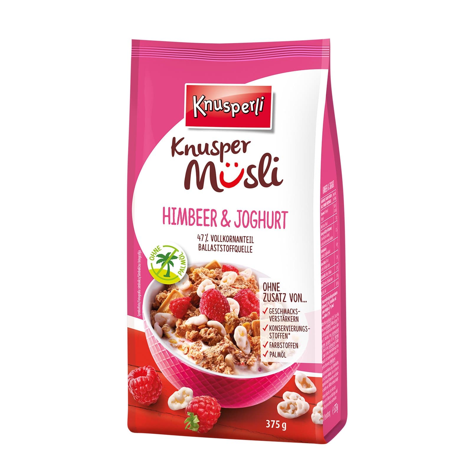 Muesli Himbeer Joghurt