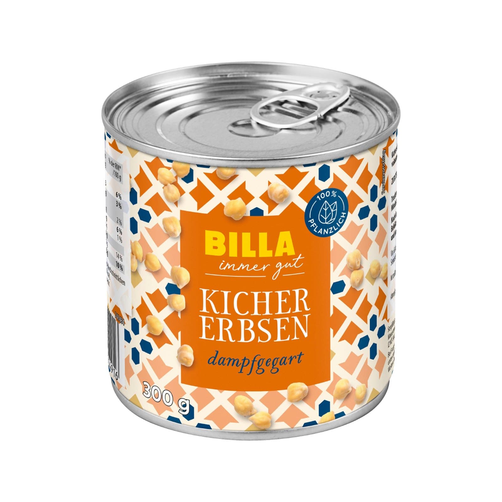 BILLA Kichererbsen Dampfgegart