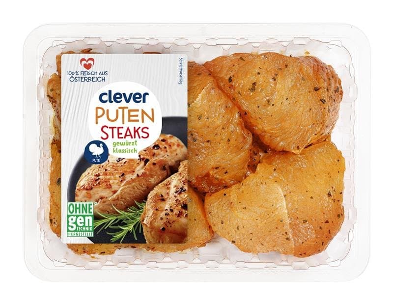 Clever Putensteak Mariniert