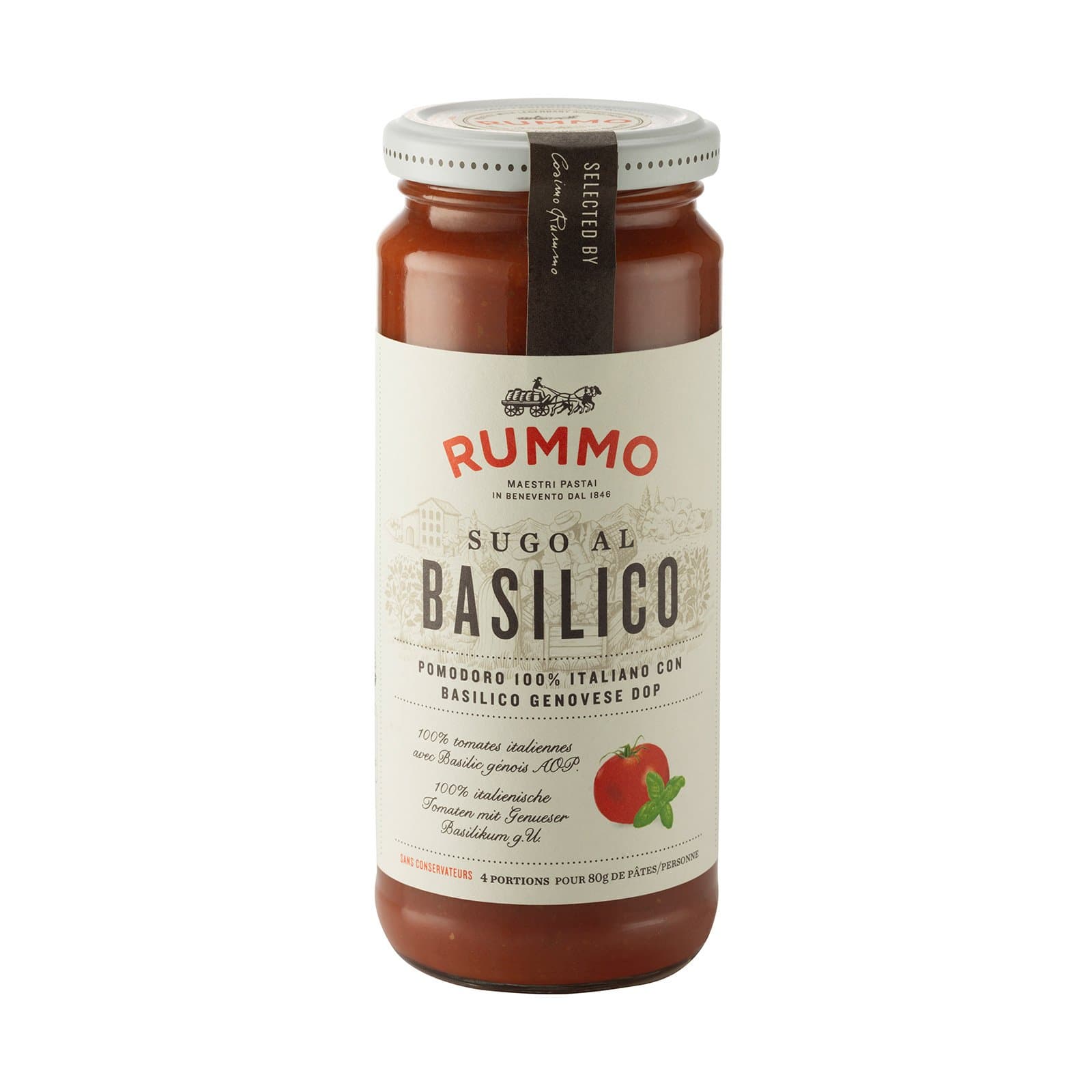 Rummo Sugo Basilikum