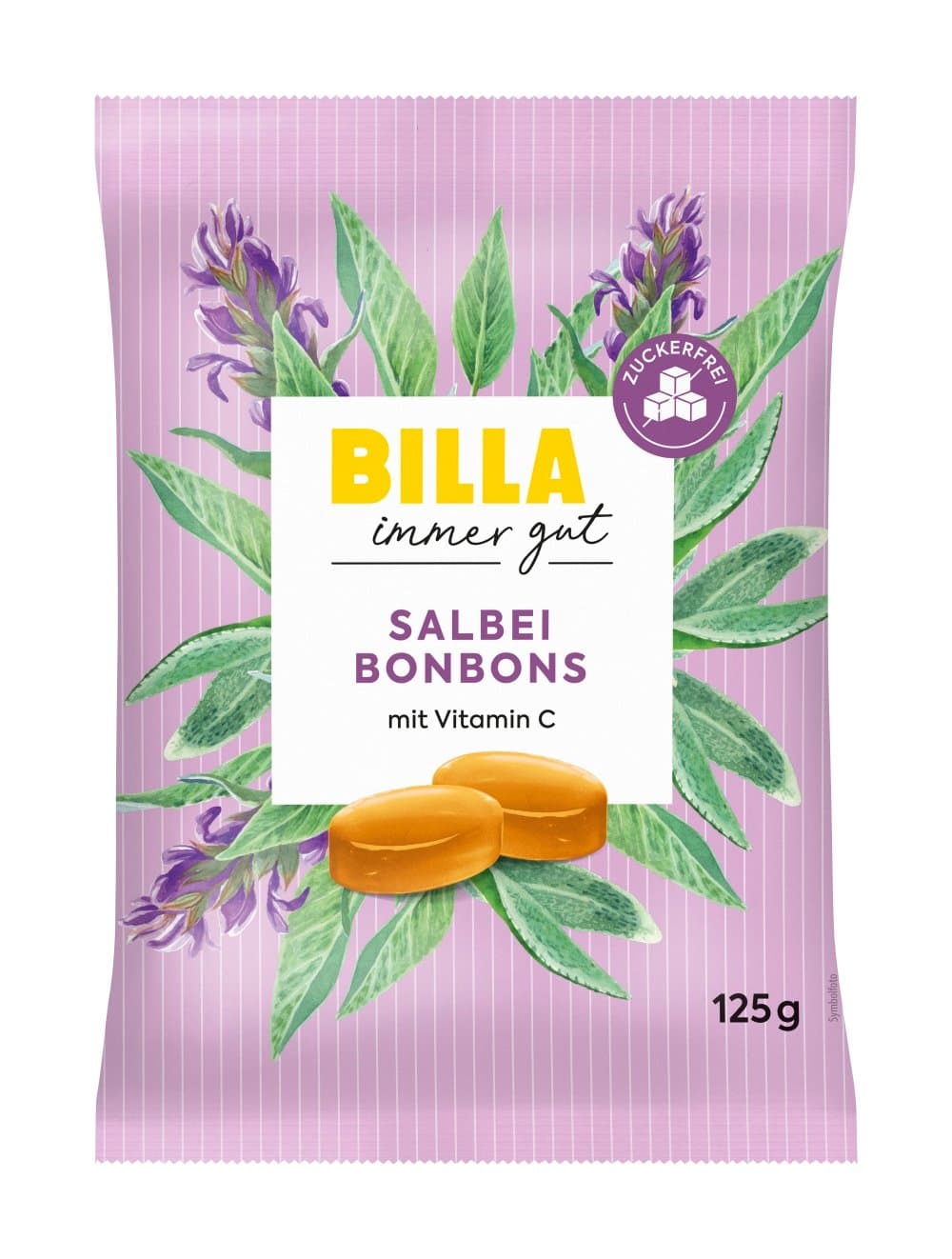 BILLA Bonbon Salbei Zuckerfrei