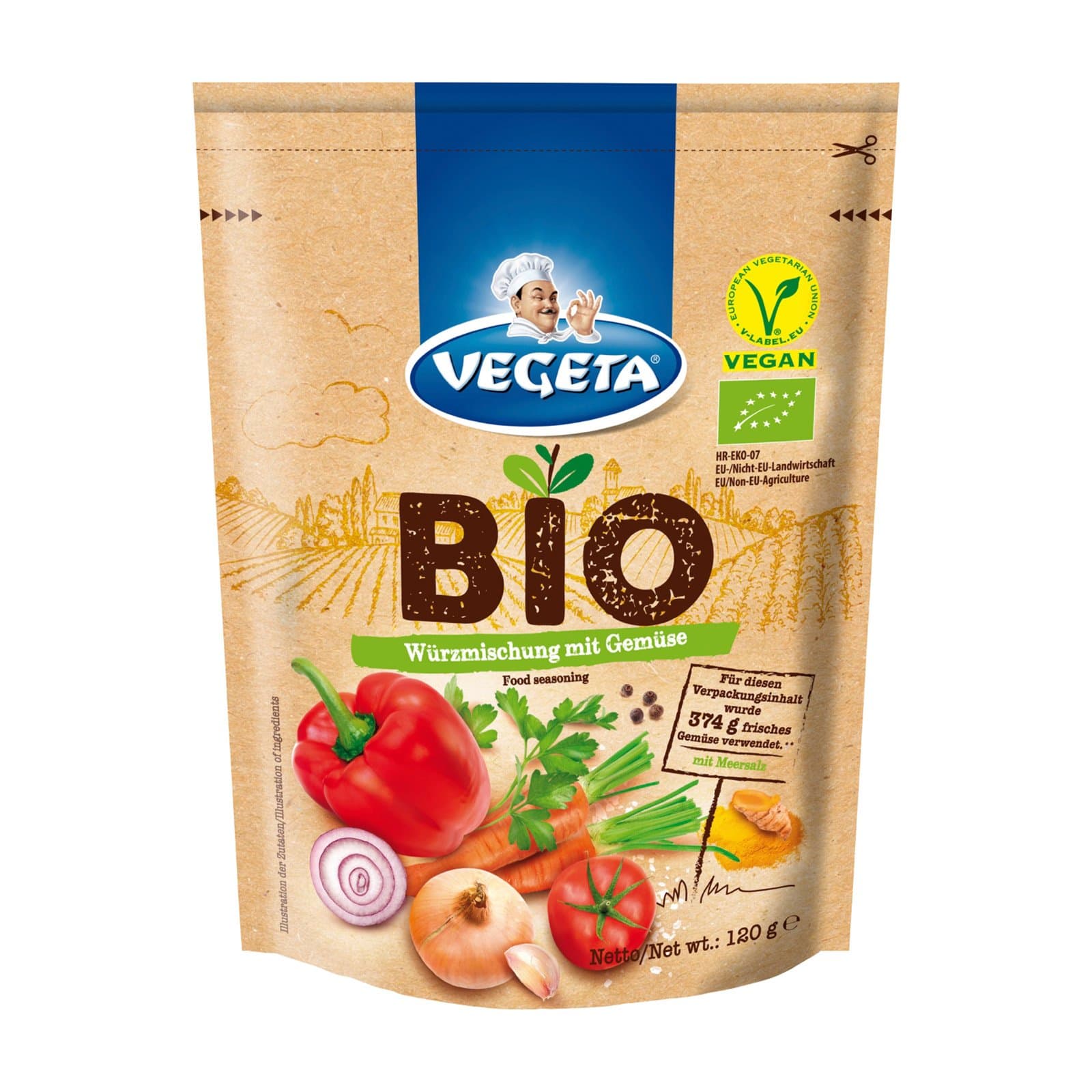 Vegeta Gewuerzmischung Gemuese Bio