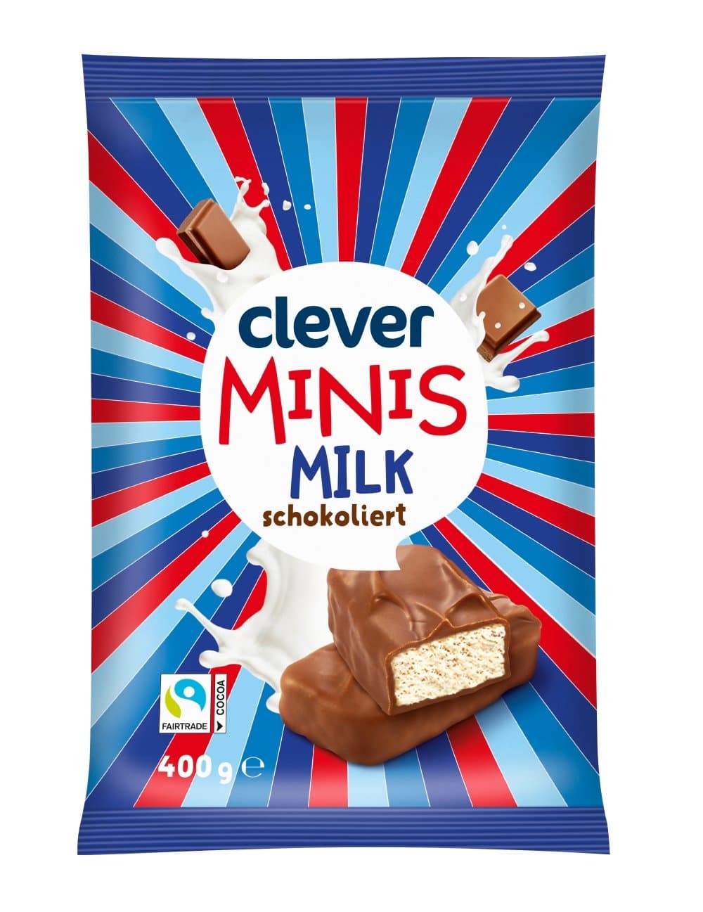 Clever Schokoriegel Mini Milk