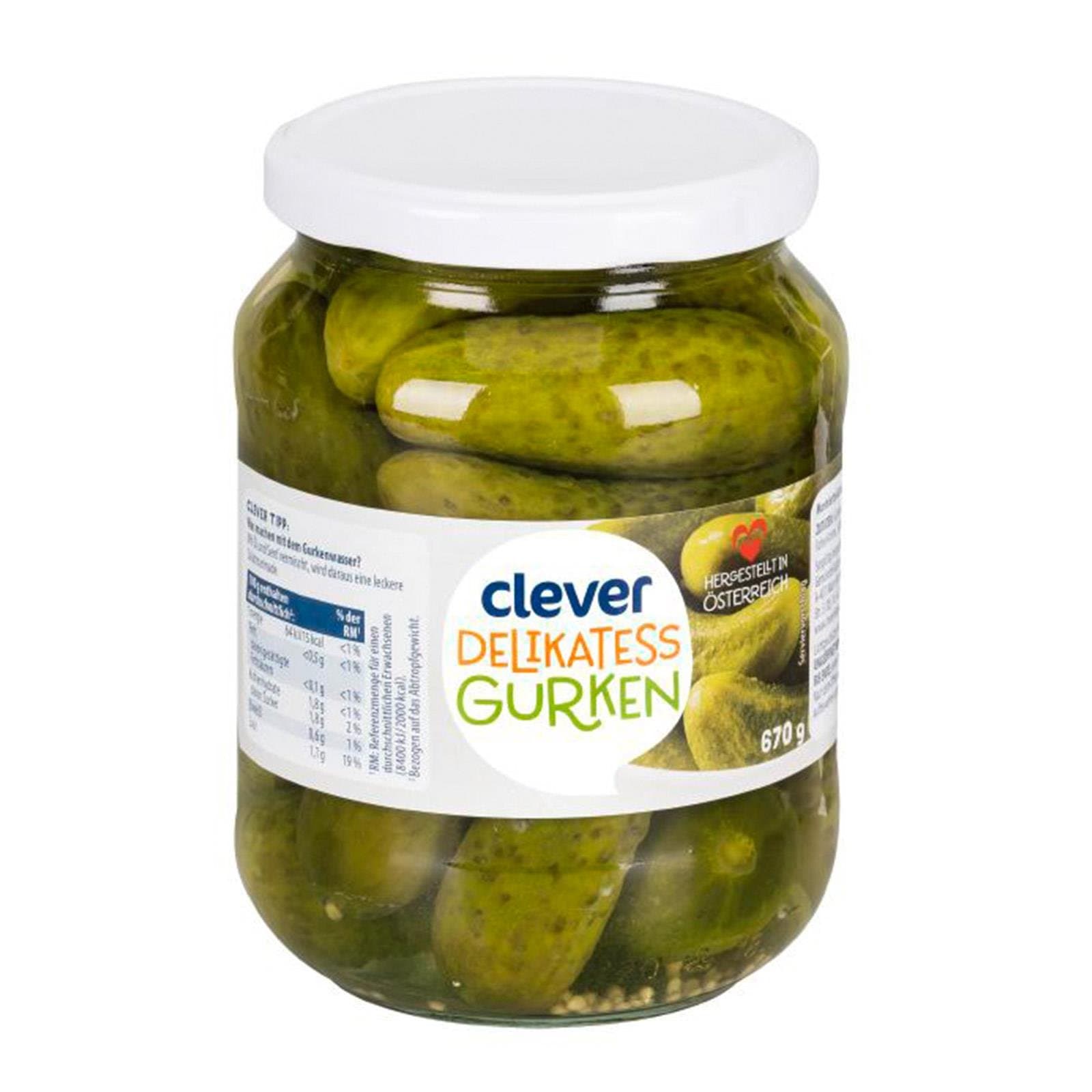 Clever Gurke Delikatess